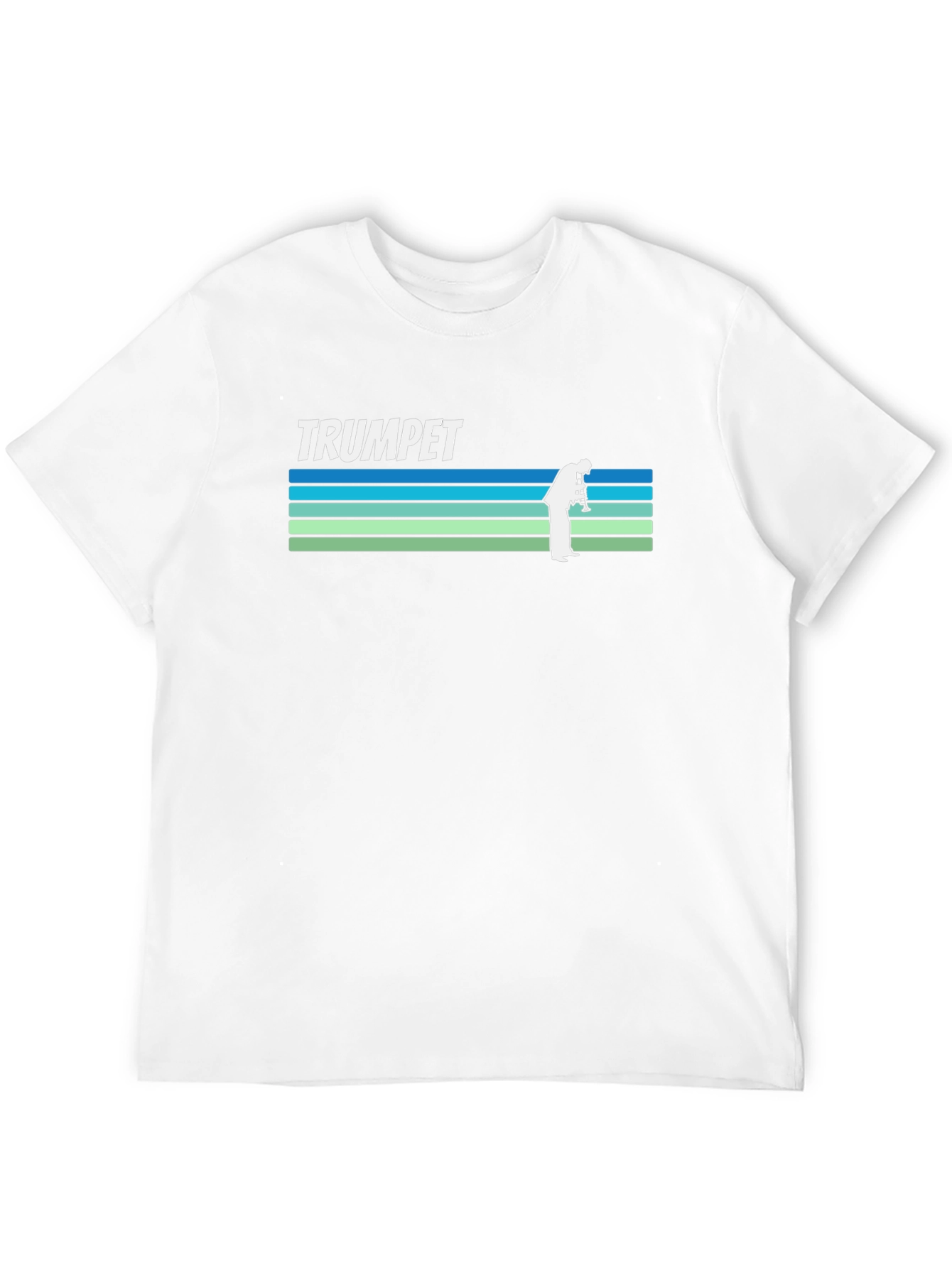 Retro Trumpet Player T-Shirt