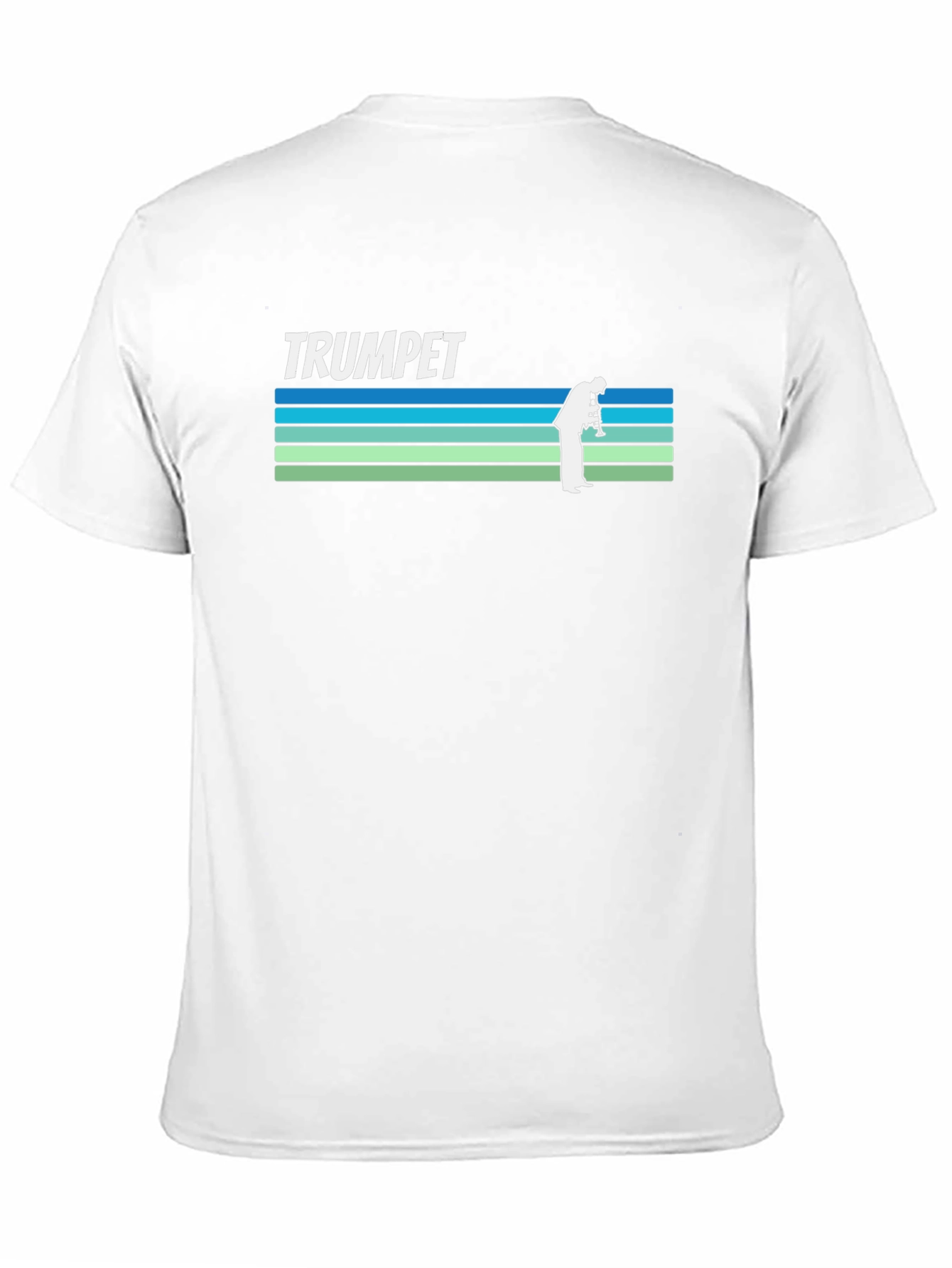 Retro Trumpet Player T-Shirt