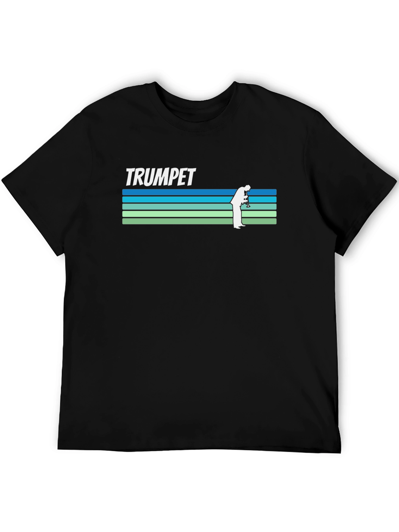 Retro Trumpet Player T-Shirt