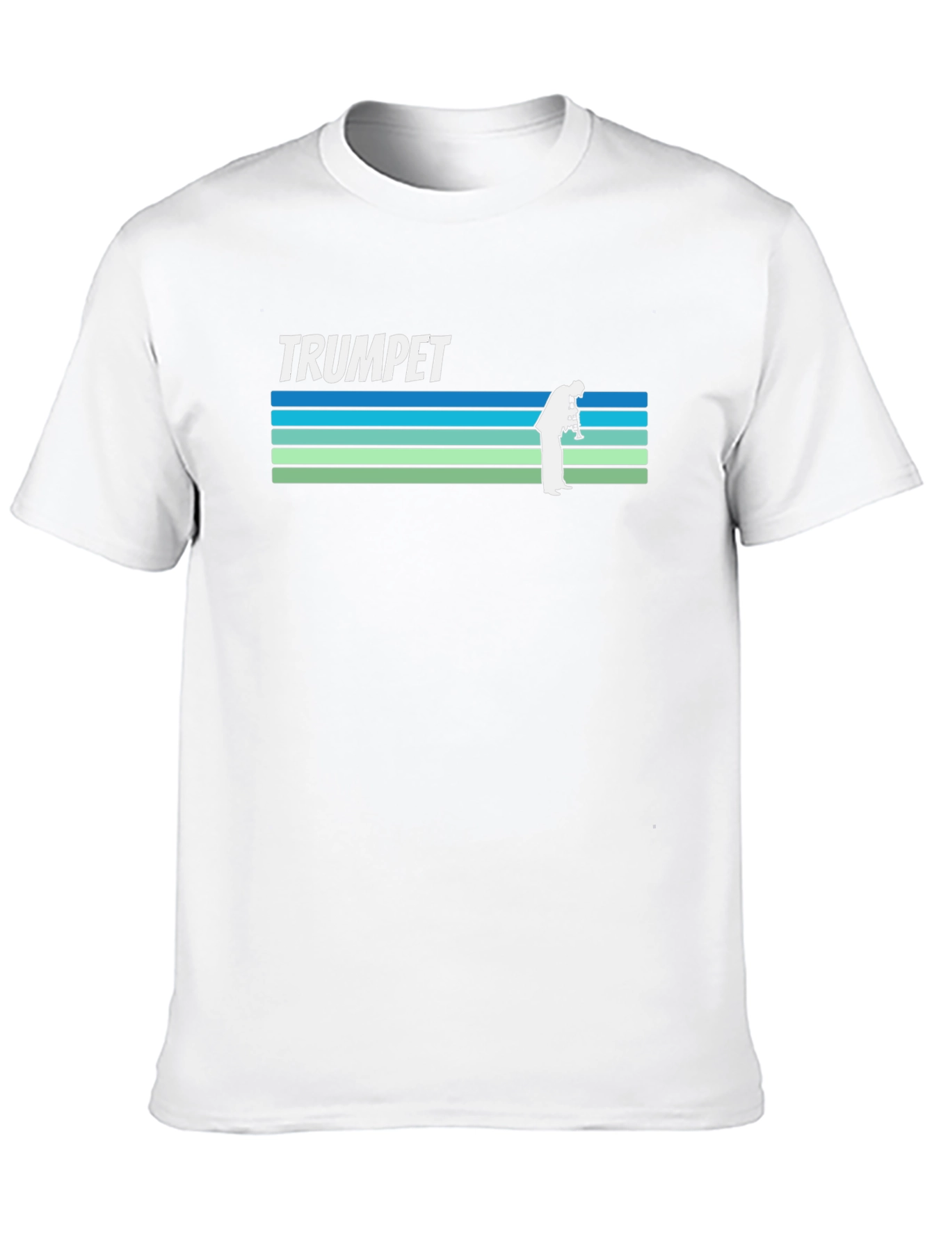 Retro Trumpet Player T-Shirt
