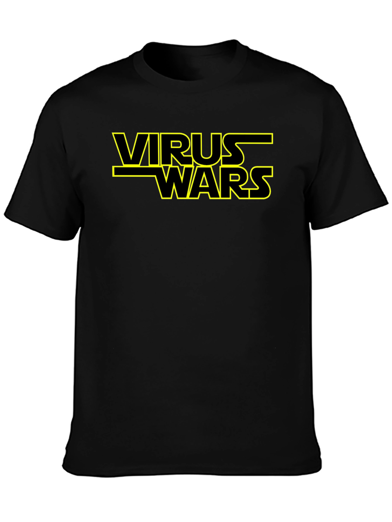 Virus Wars Graphic Tee - Novelty T-Shirt