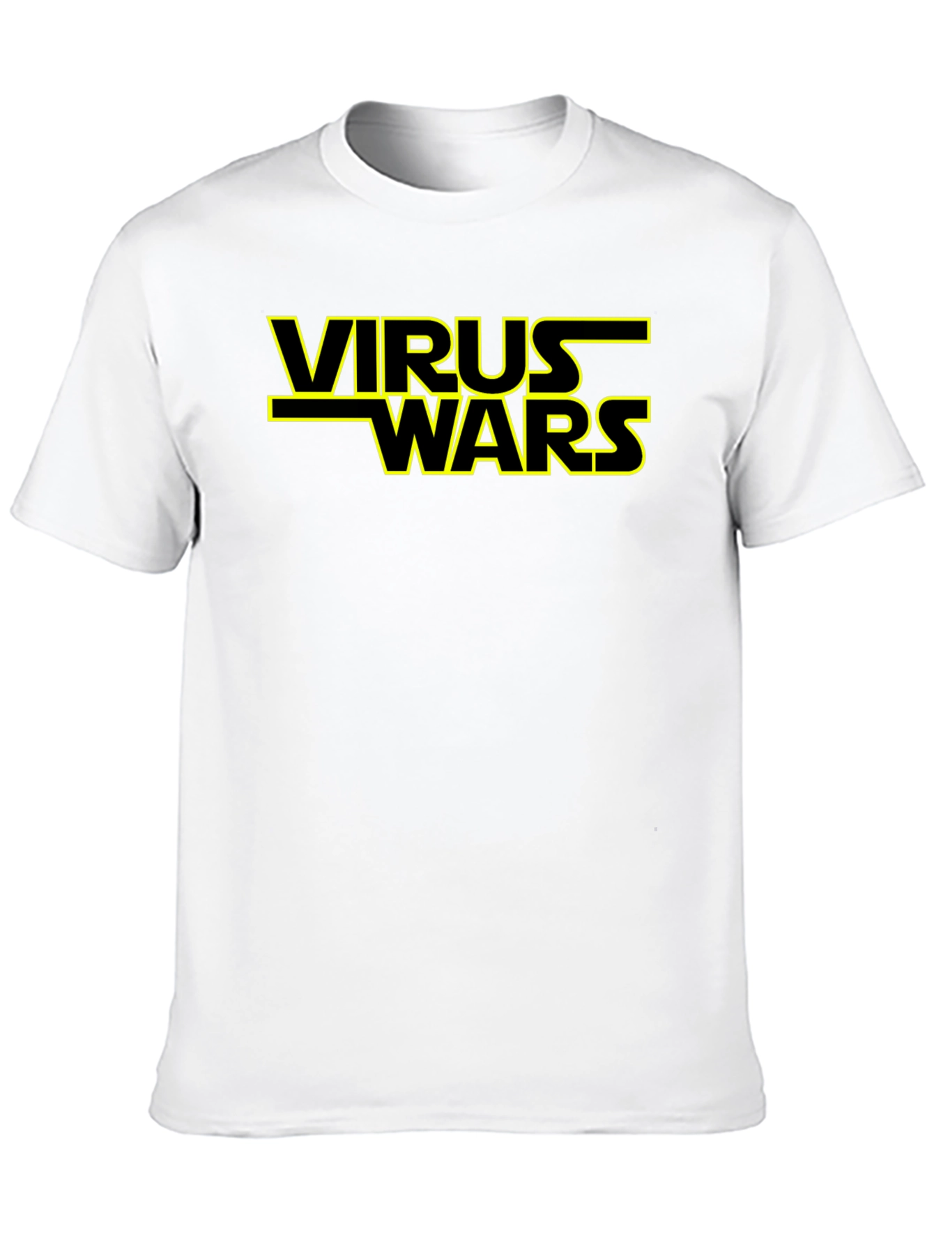 Virus Wars Graphic Tee - Novelty T-Shirt