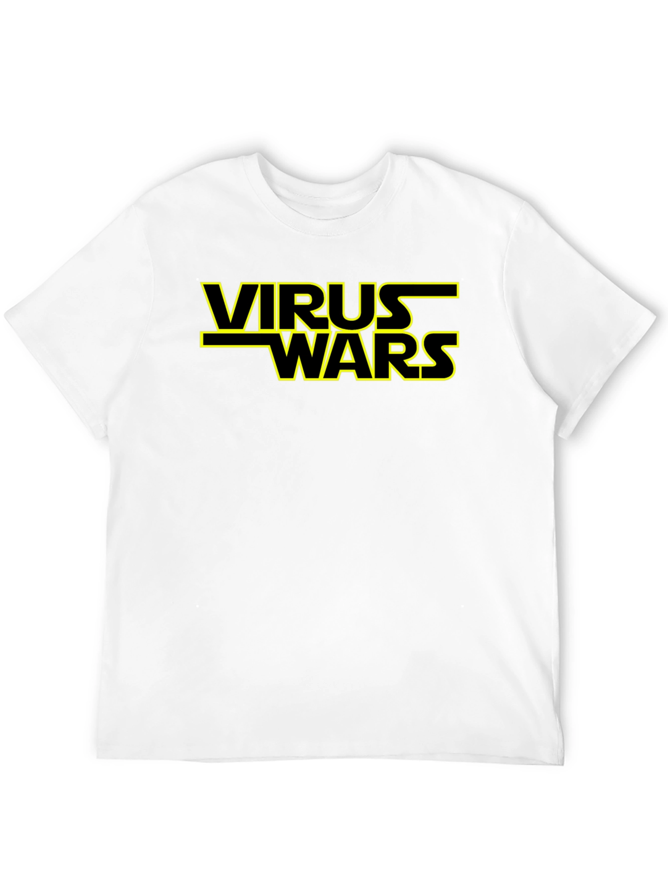 Virus Wars Graphic Tee - Novelty T-Shirt