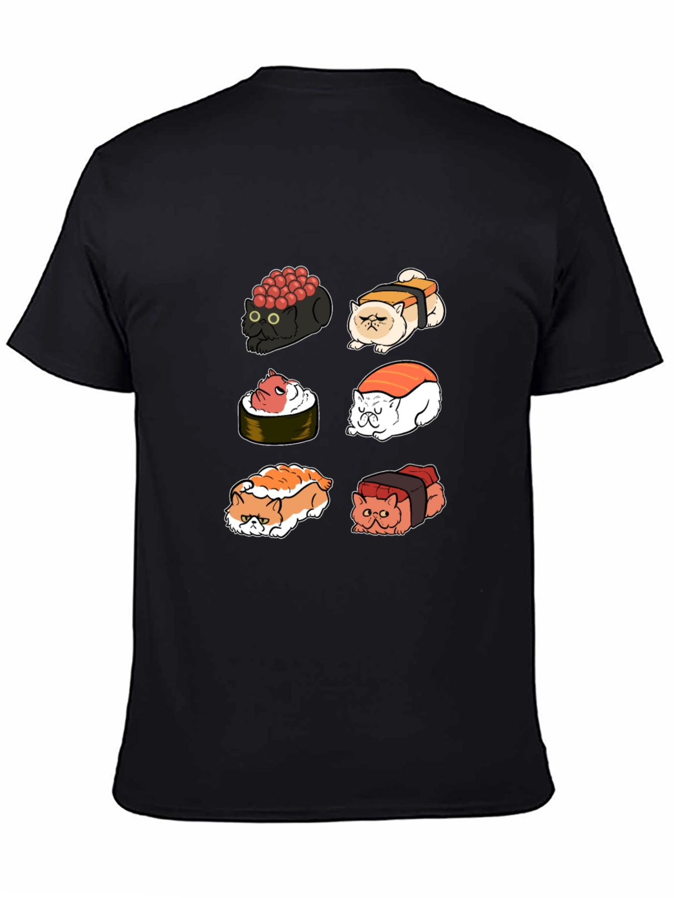 Sushi Cat T-Shirt - Purrfectly Delicious!