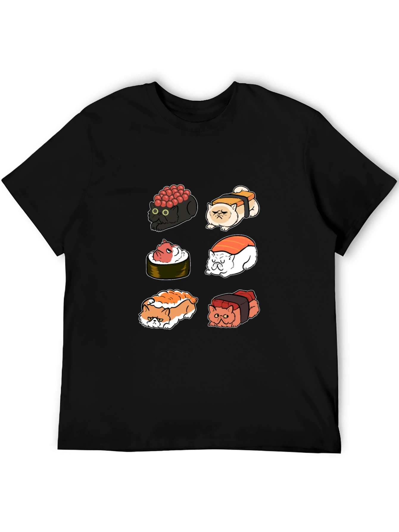 Sushi Cat T-Shirt - Purrfectly Delicious!