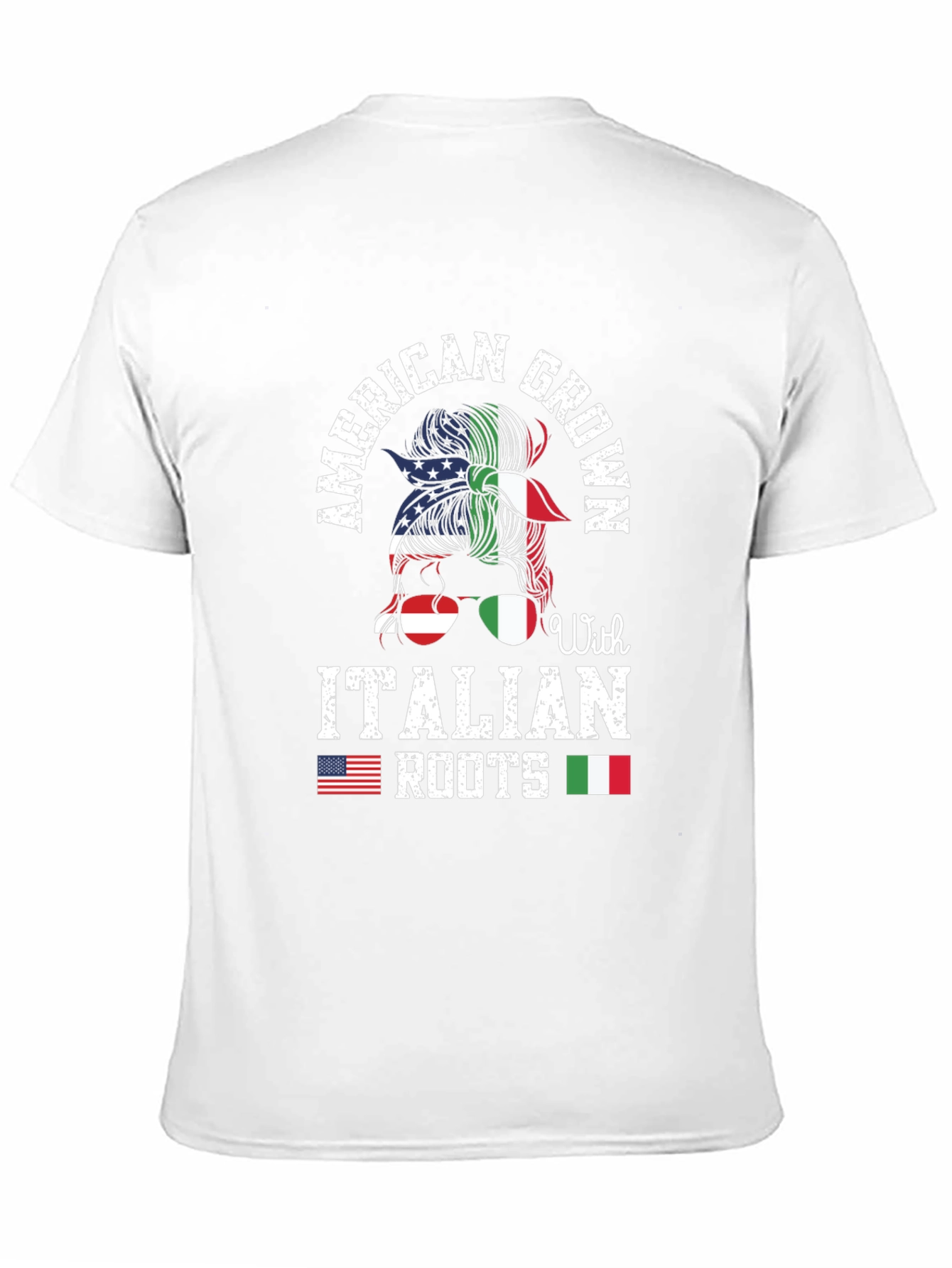 American Grown Italian Roots Graphic Tee