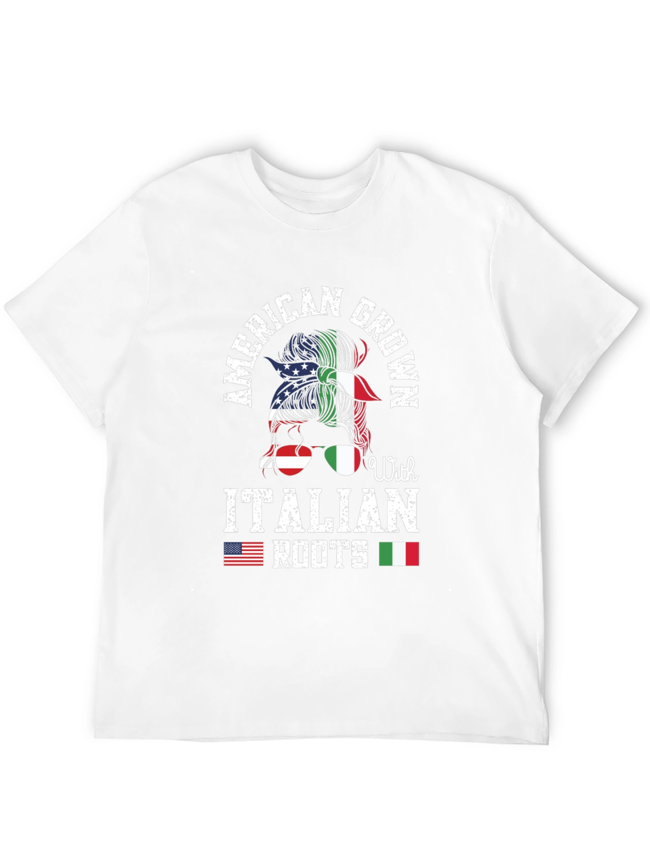 American Grown Italian Roots Graphic Tee