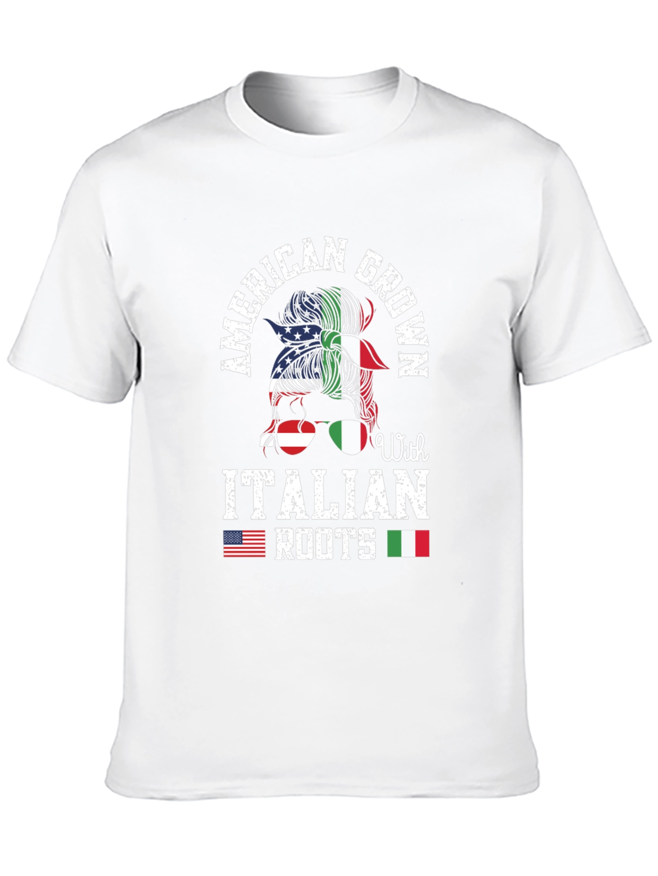 American Grown Italian Roots Graphic Tee
