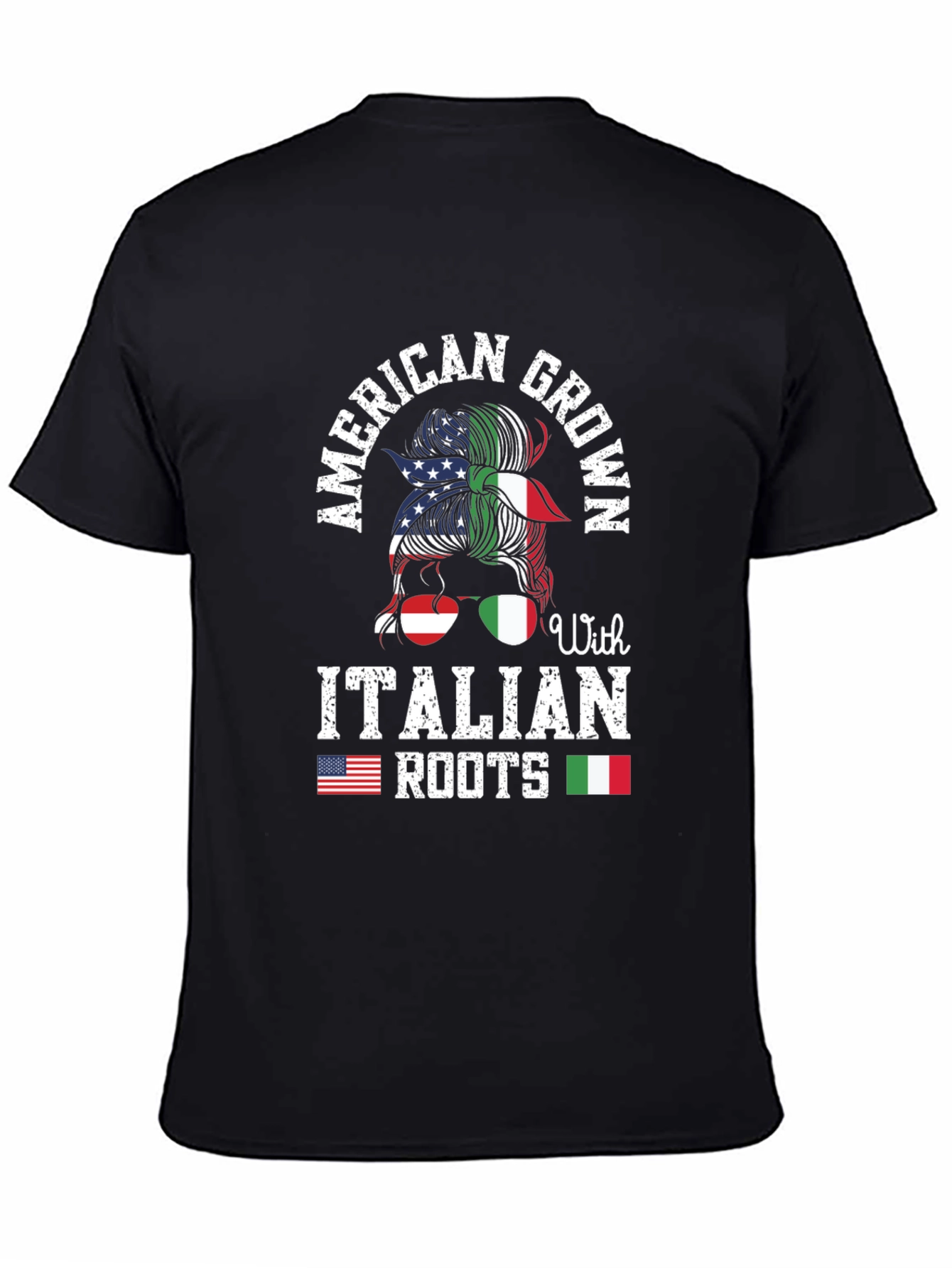 American Grown Italian Roots Graphic Tee