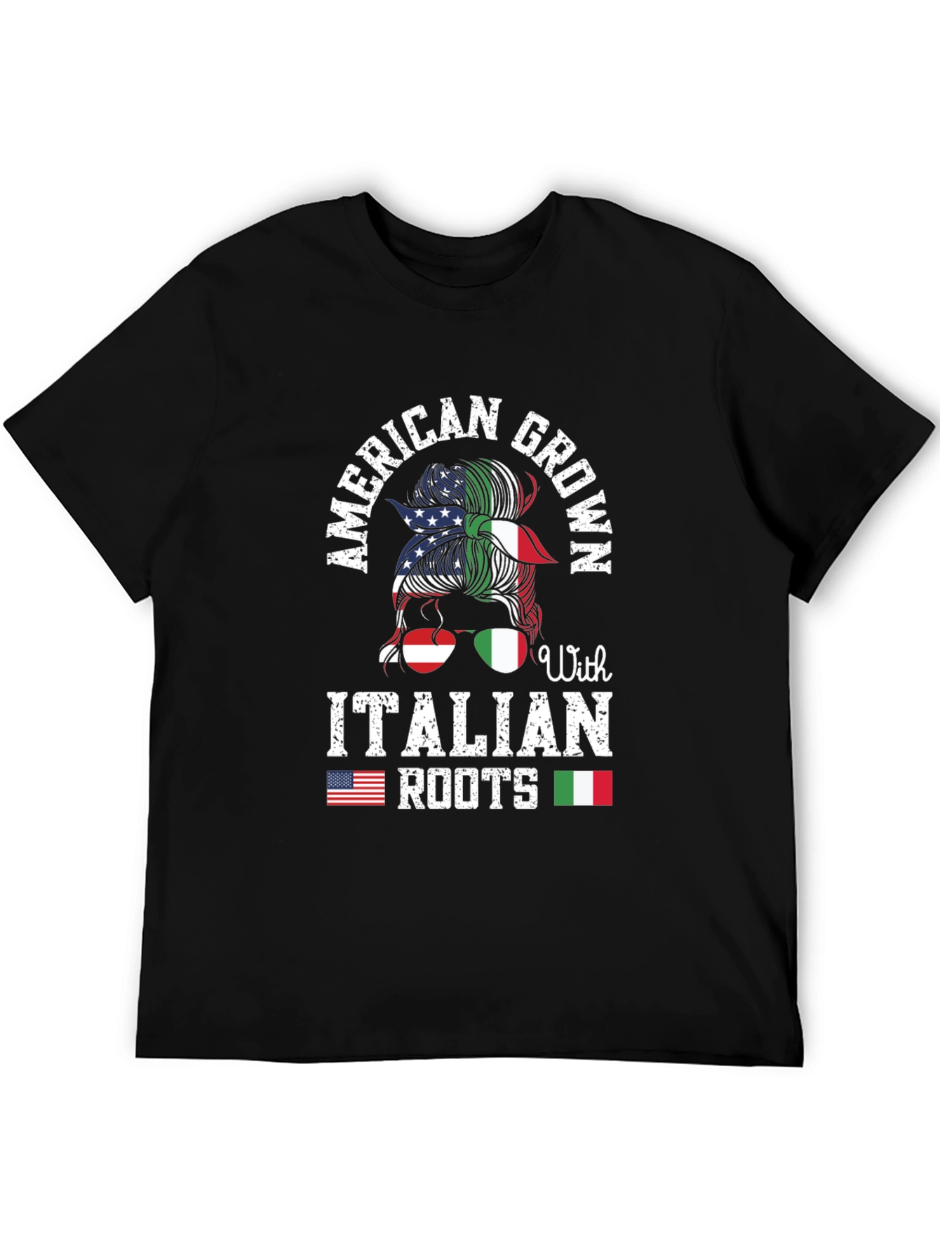 American Grown Italian Roots Graphic Tee