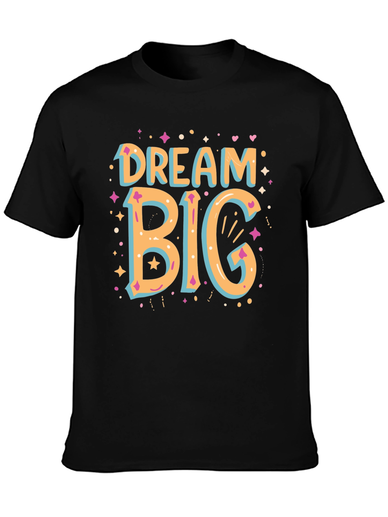 Dream Big Graphic Tee - Stylish Cotton Comfort