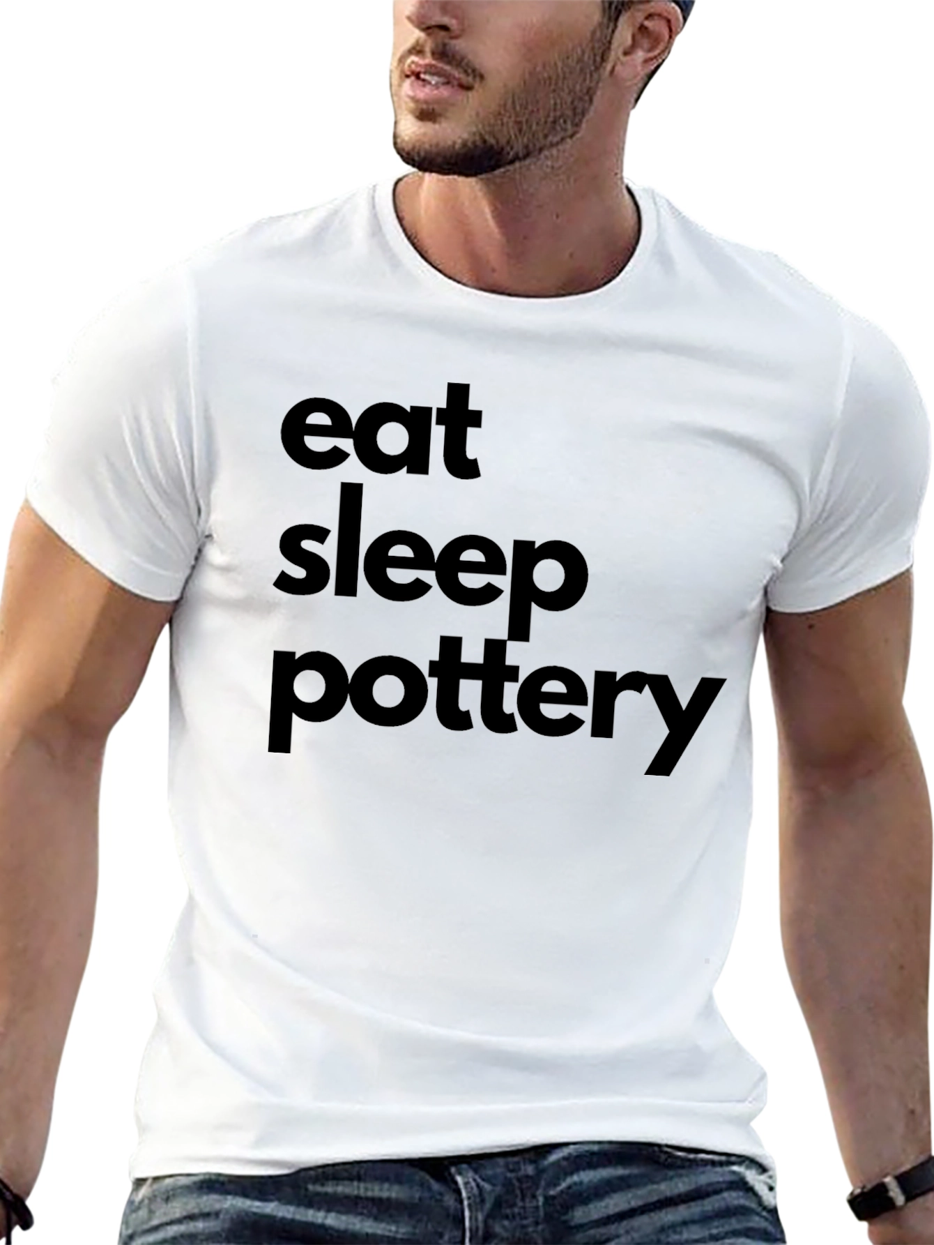 Eat Sleep Pottery Graphic T-Shirt