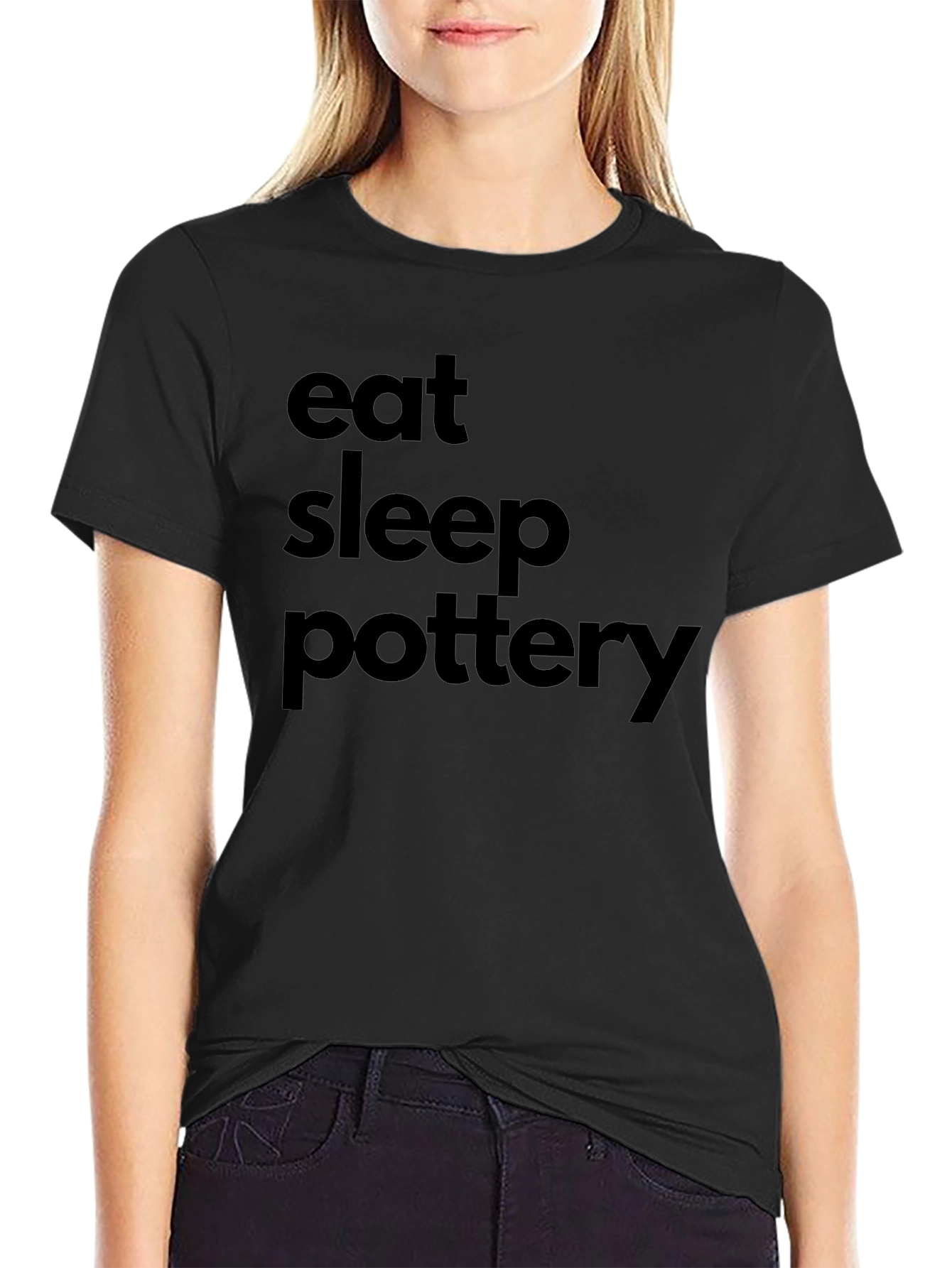 Eat Sleep Pottery Graphic T-Shirt