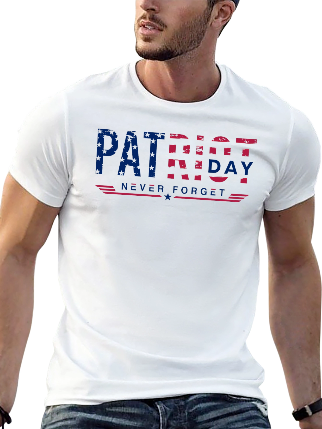 Patriot Day Never Forget Graphic Tee