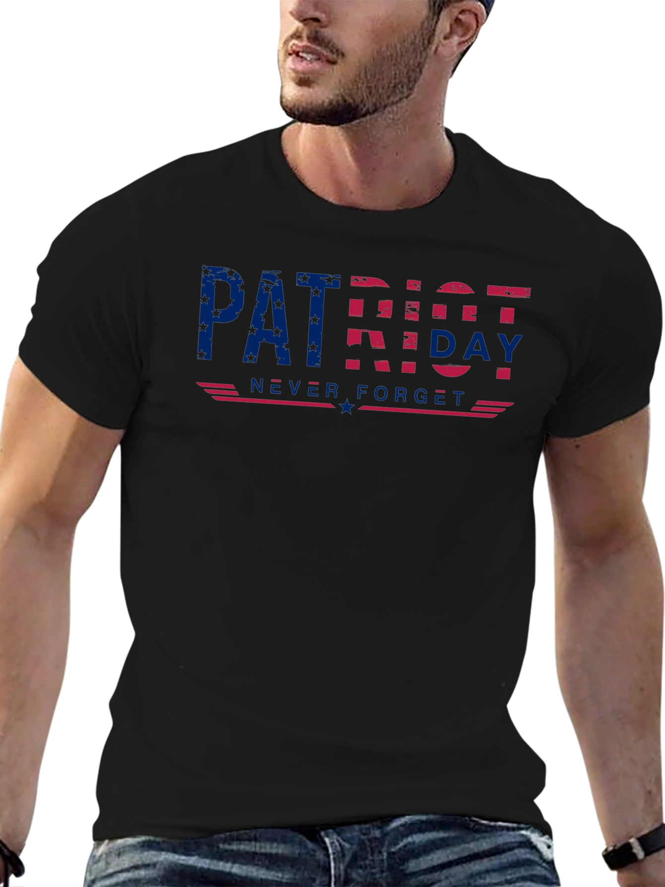 Patriot Day Never Forget Graphic Tee