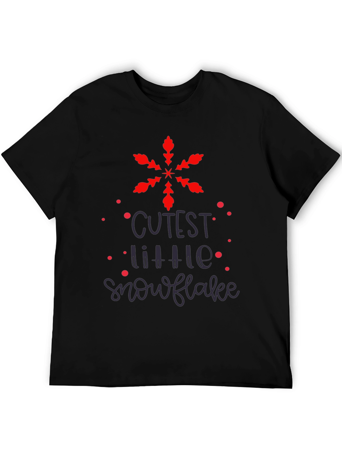 Cutest Little Snowflake Graphic Tee