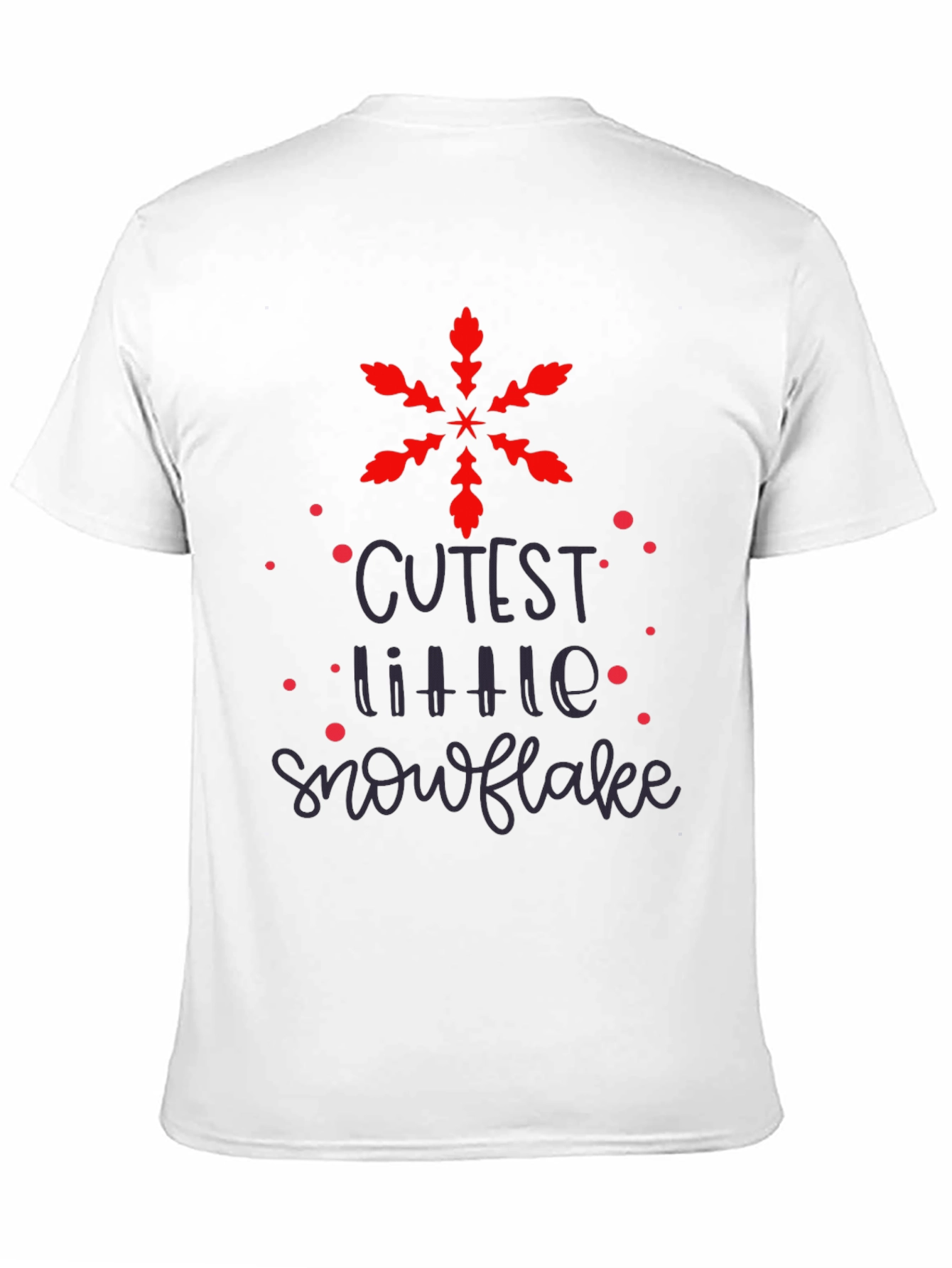 Cutest Little Snowflake Graphic Tee