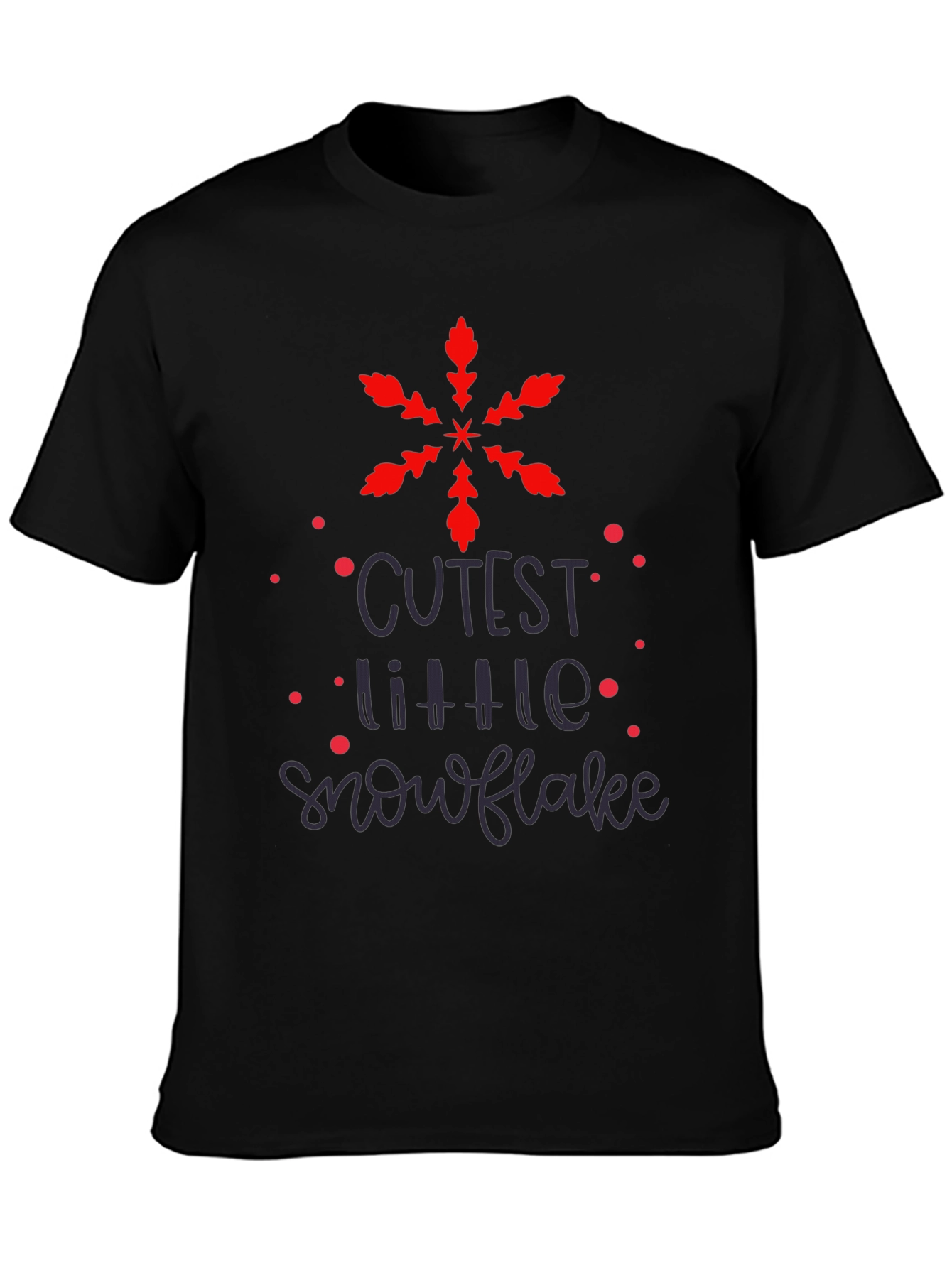 Cutest Little Snowflake Graphic Tee
