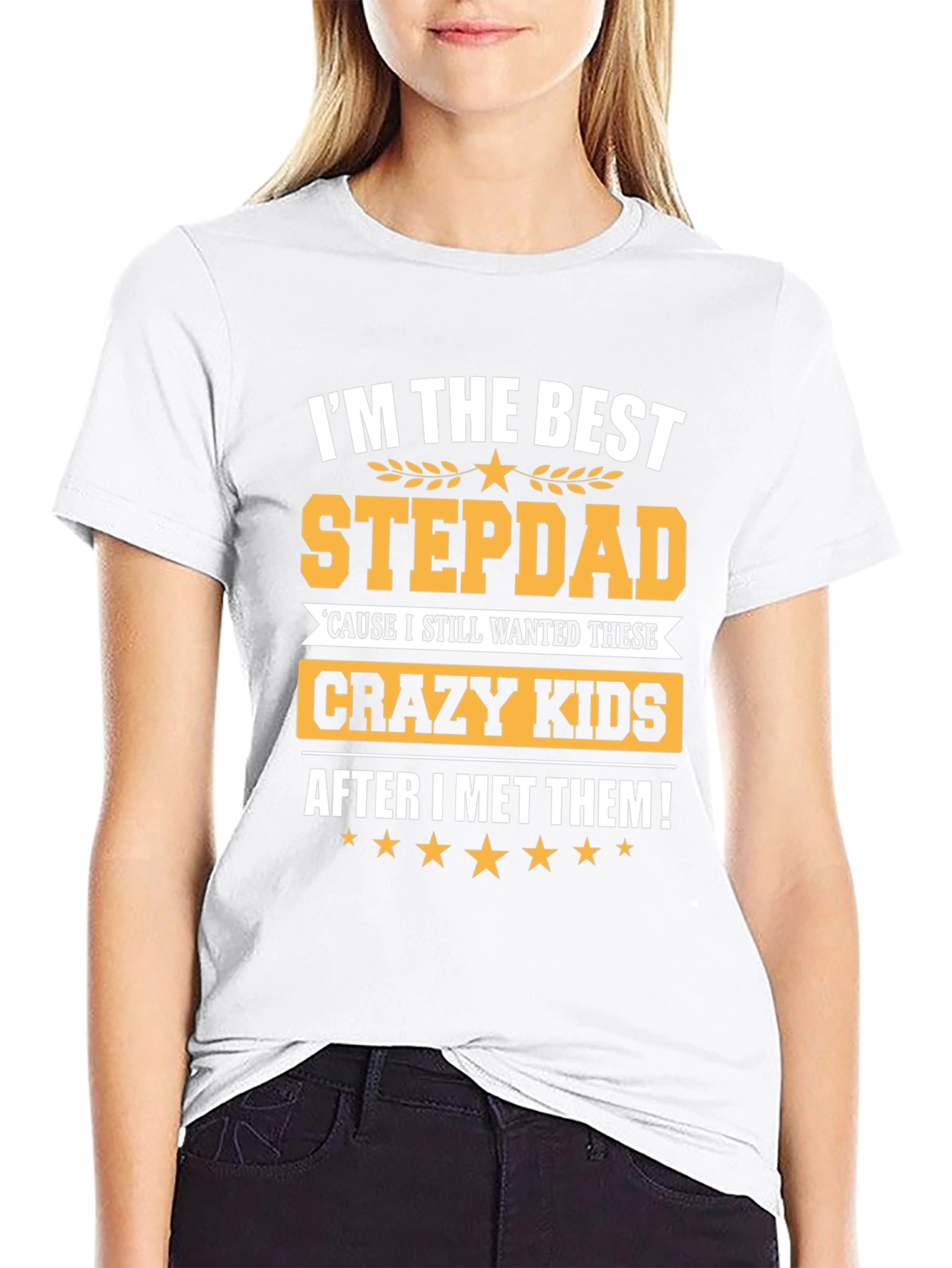 Best Stepdad Ever T-Shirt - Crazy Kids