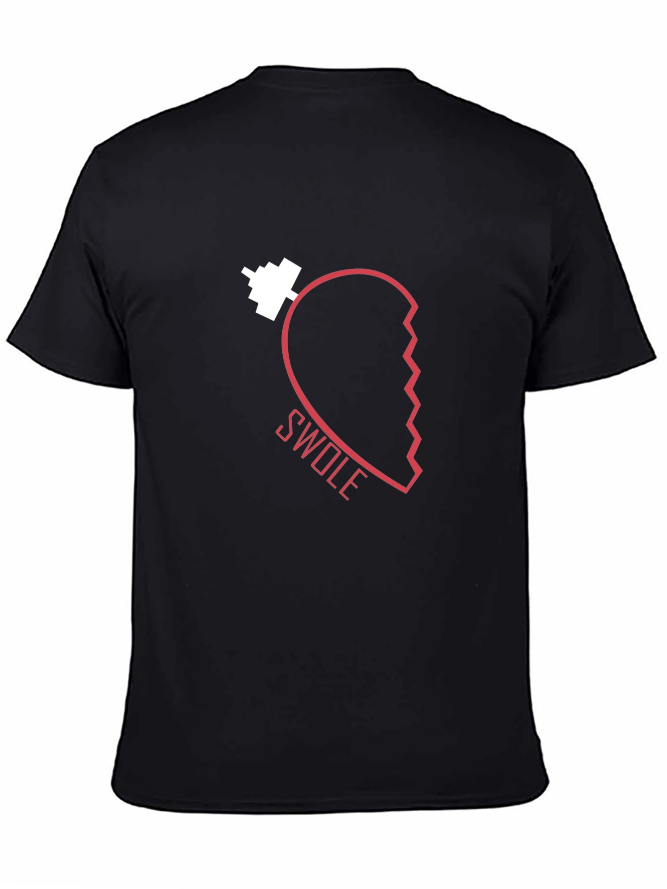 Swole Heart Workout Gym T-Shirt