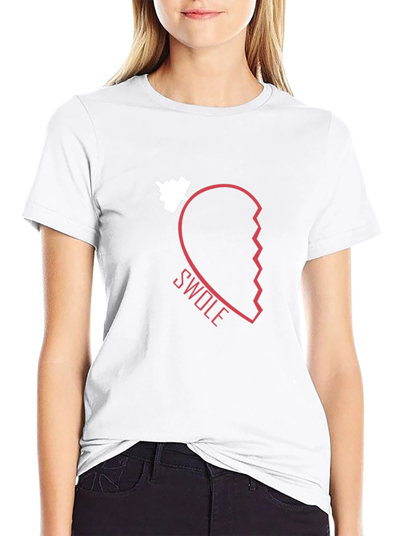 Swole Heart Workout Gym T-Shirt