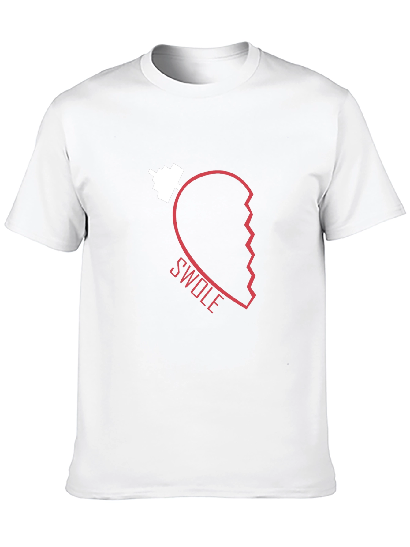 Swole Heart Workout Gym T-Shirt