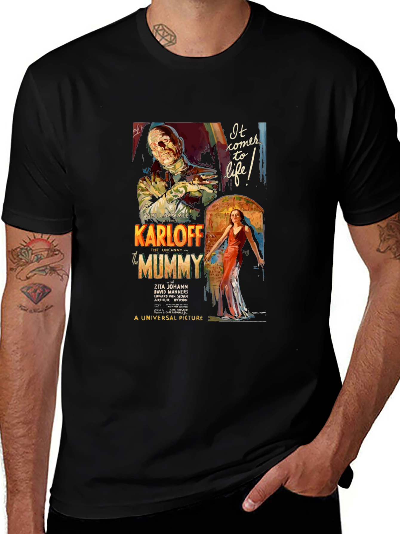 The Mummy Movie Poster Graphic T-Shirt