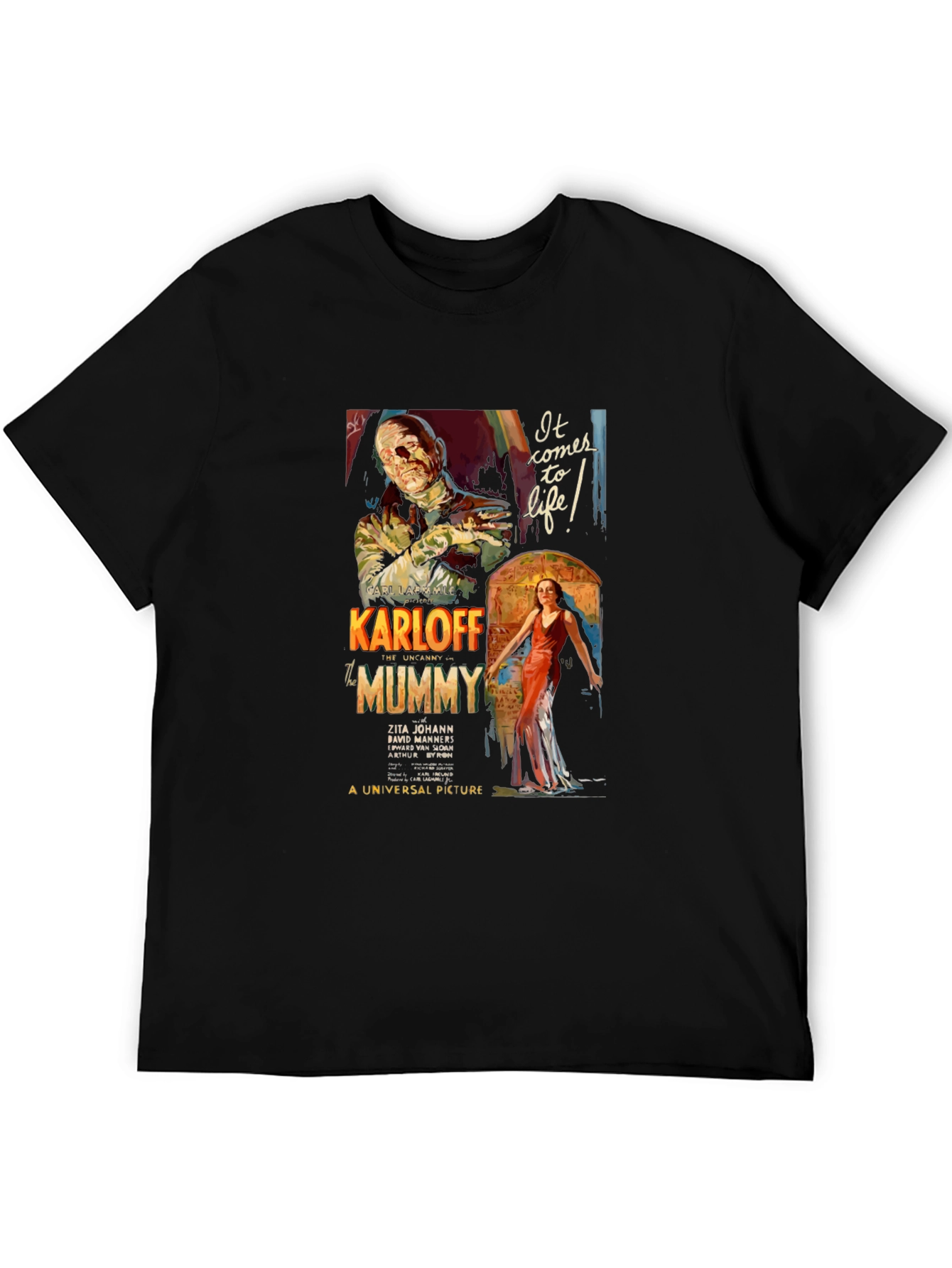 The Mummy Movie Poster Graphic T-Shirt