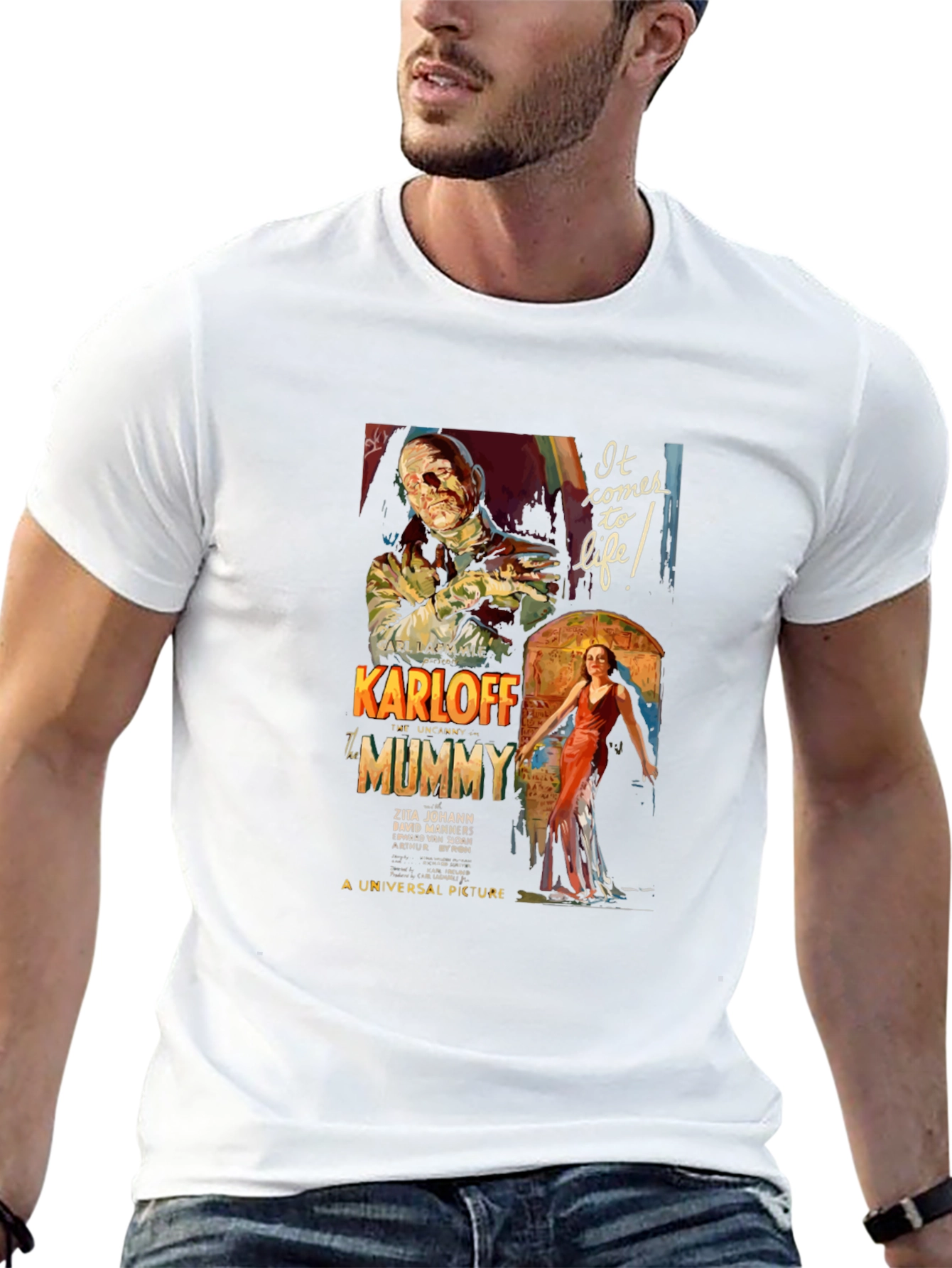 The Mummy Movie Poster Graphic T-Shirt