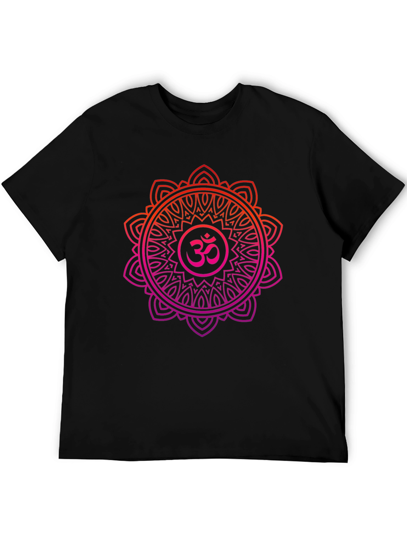 Om Mandala Graphic Tee - Yoga Spiritual T-Shirt