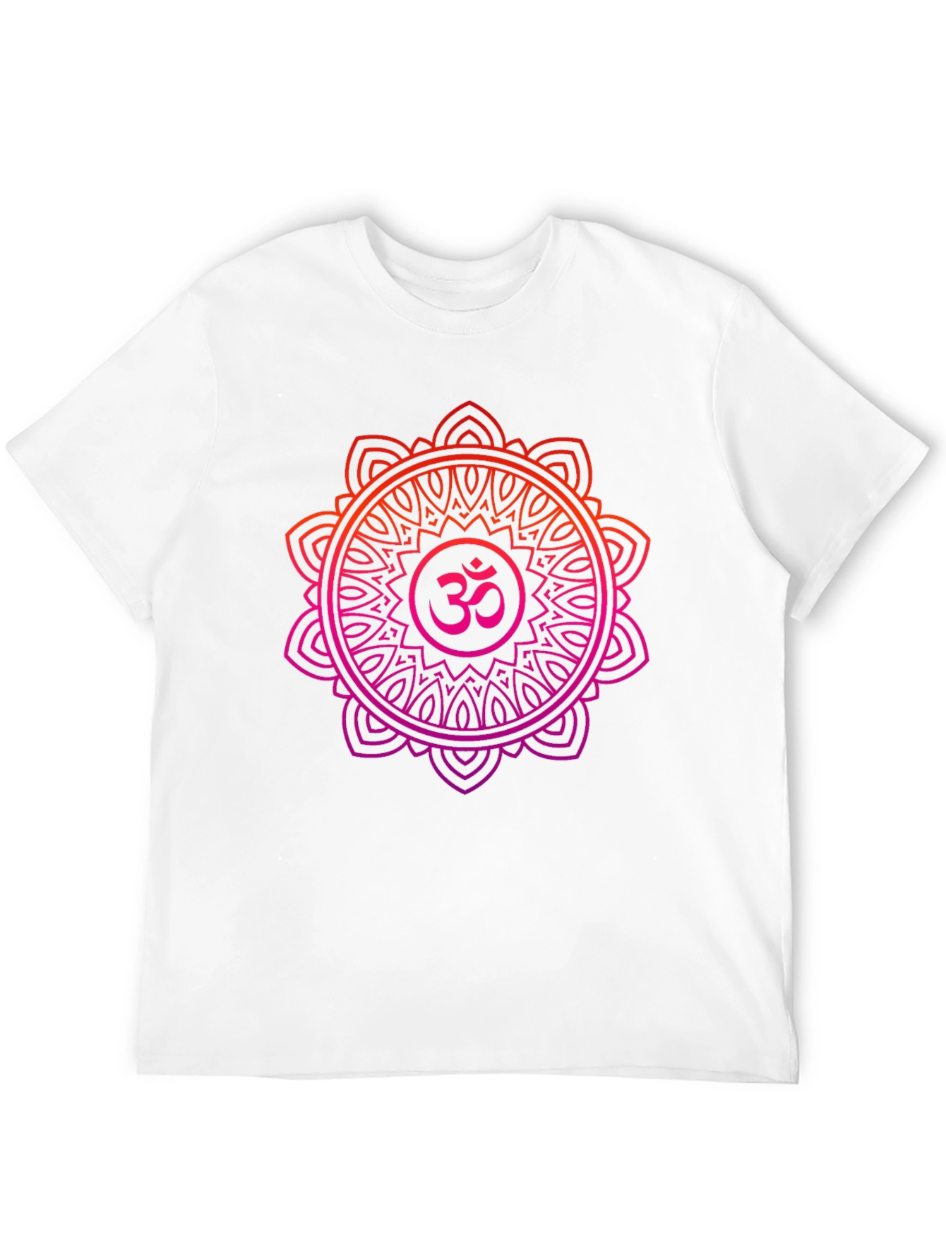 Om Mandala Graphic Tee - Yoga Spiritual T-Shirt