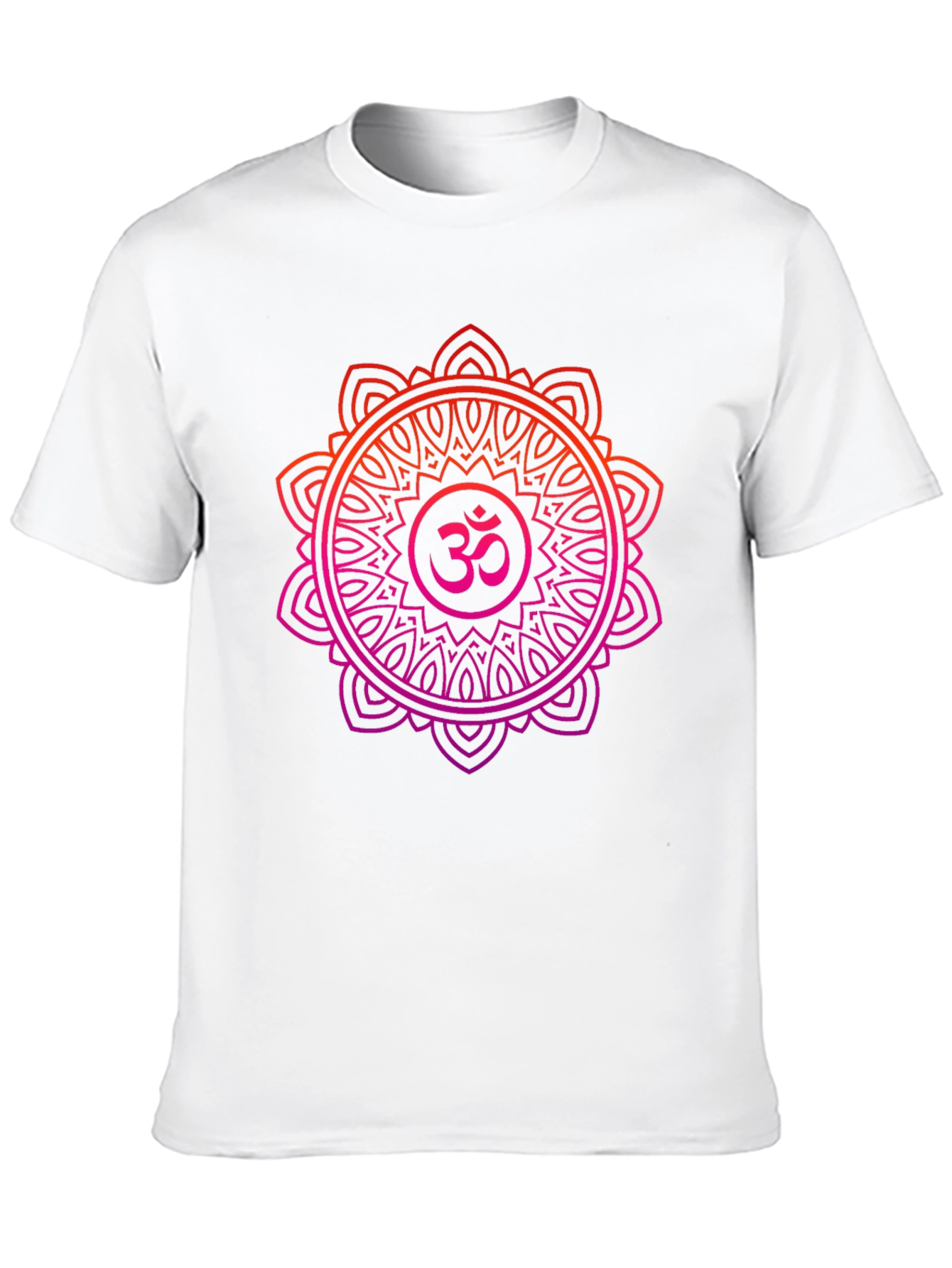 Om Mandala Graphic Tee - Yoga Spiritual T-Shirt