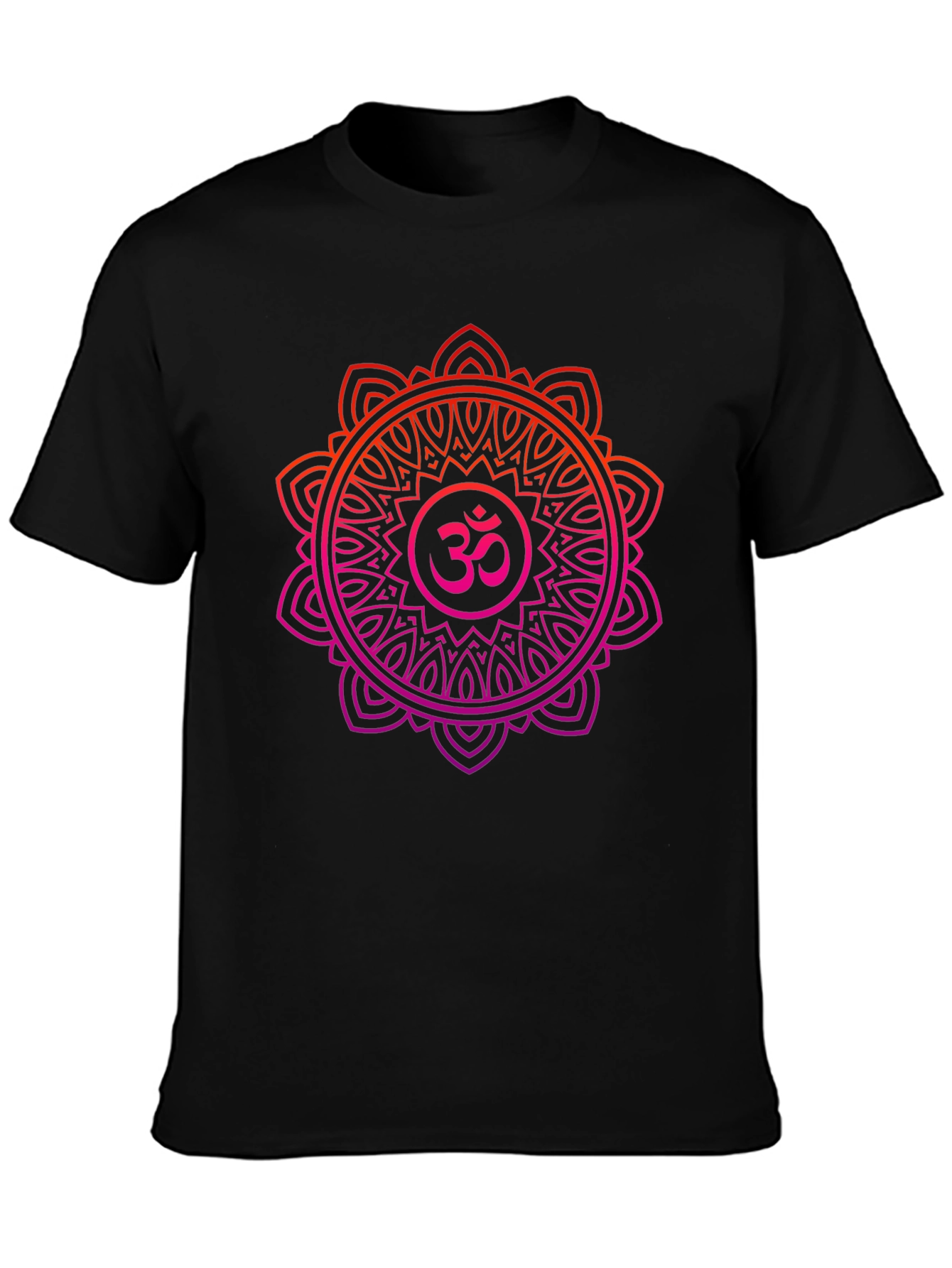 Om Mandala Graphic Tee - Yoga Spiritual T-Shirt