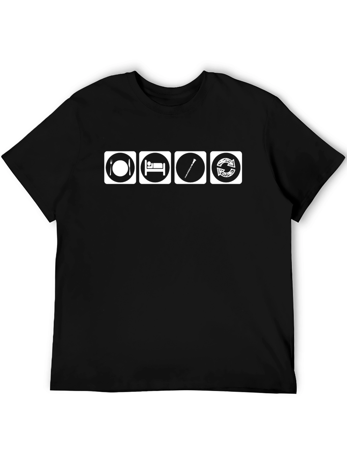 Eat Sleep Clarinet Repeat T-Shirt