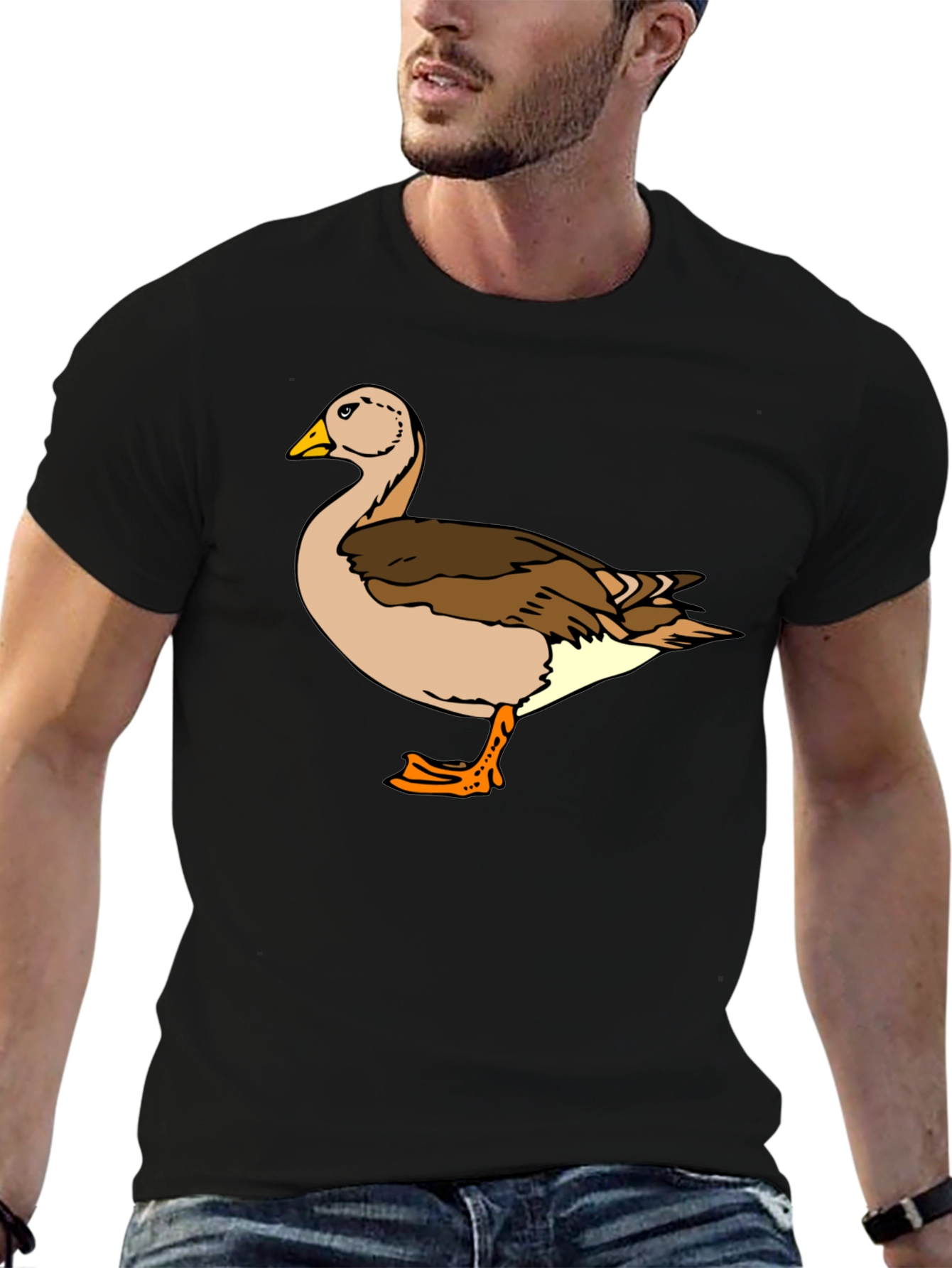 Duck Graphic T-Shirt - Unique Design