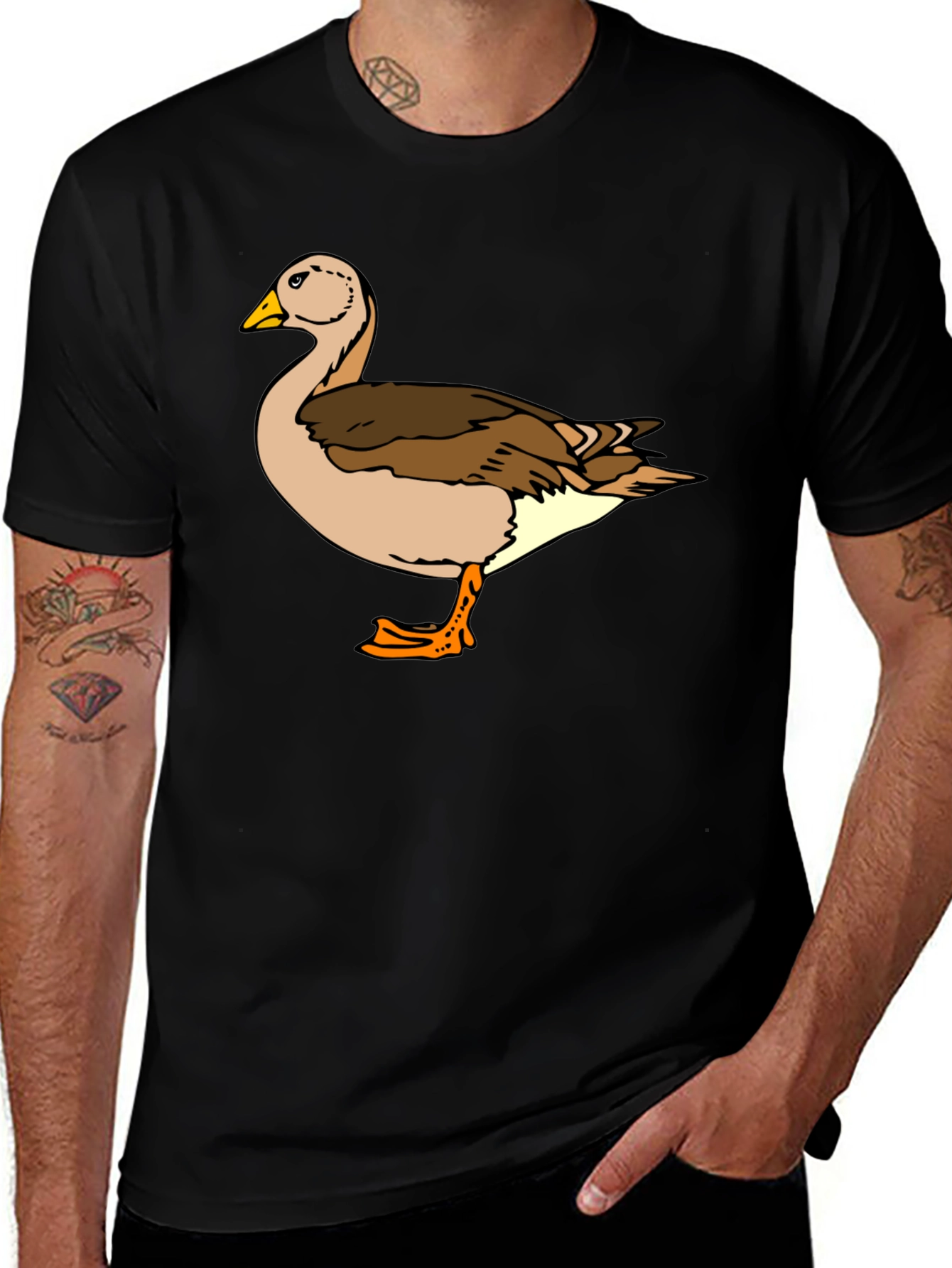 Duck Graphic T-Shirt - Unique Design