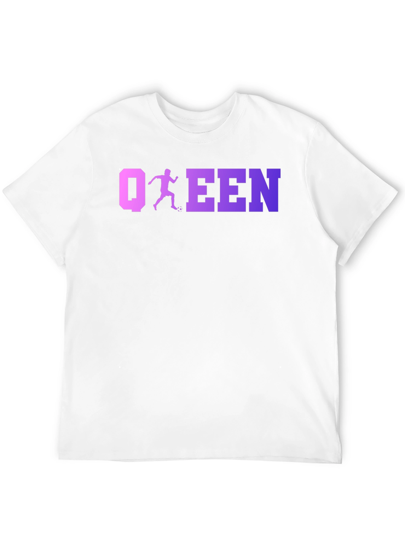 Soccer Queen Black T-Shirt