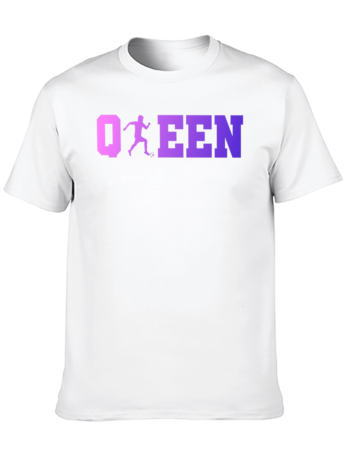 Soccer Queen Black T-Shirt