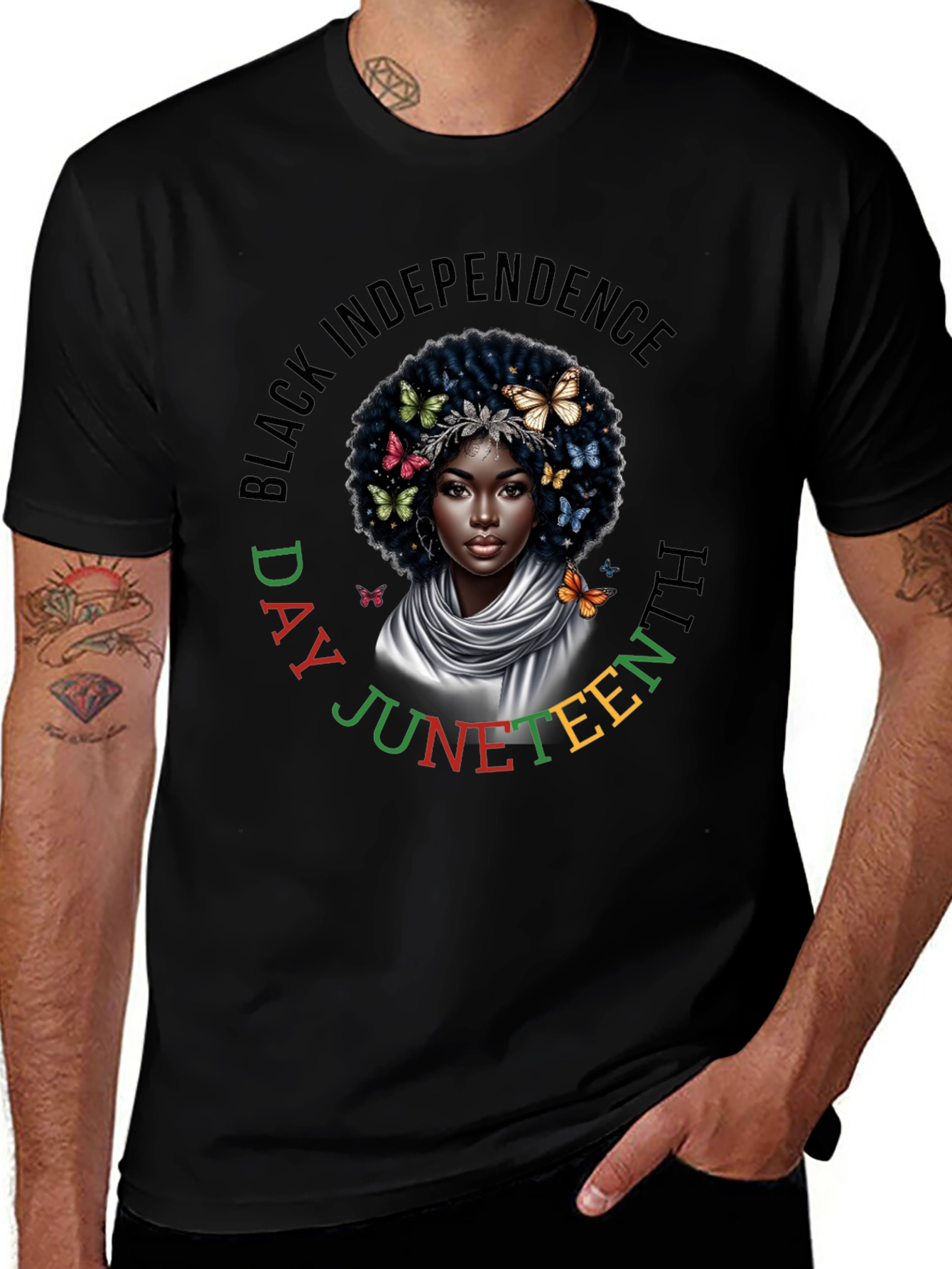 Black Independence Day Juneteenth T-Shirt