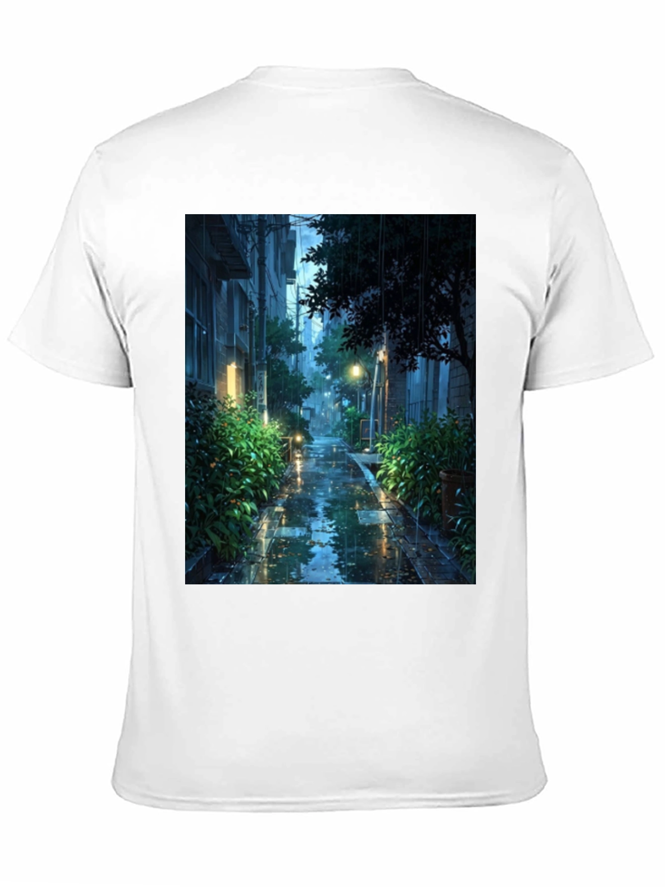 Rainy City Street T-Shirt