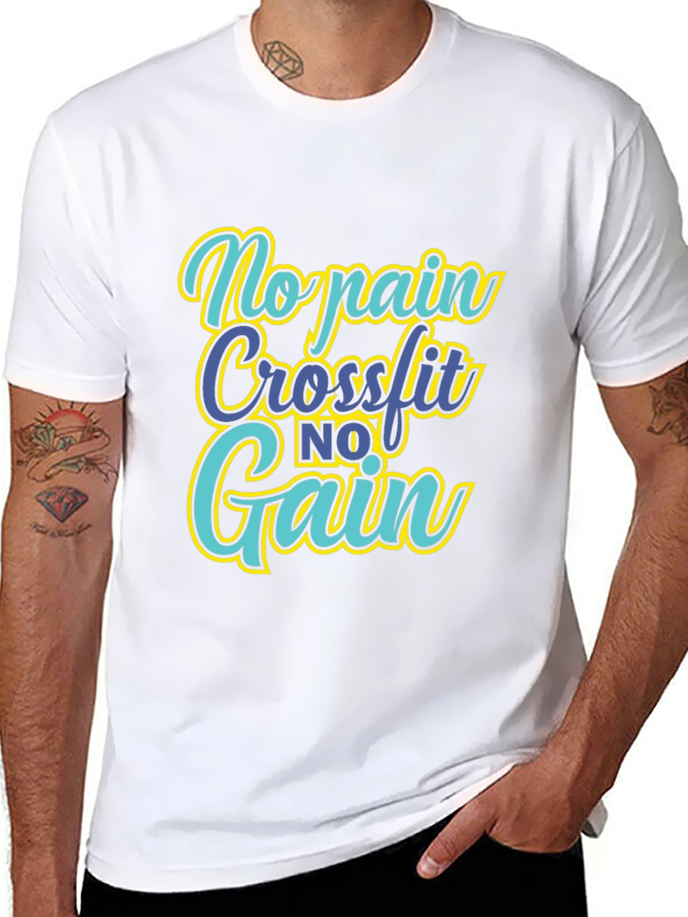 No Pain No Gain CrossFit T-Shirt
