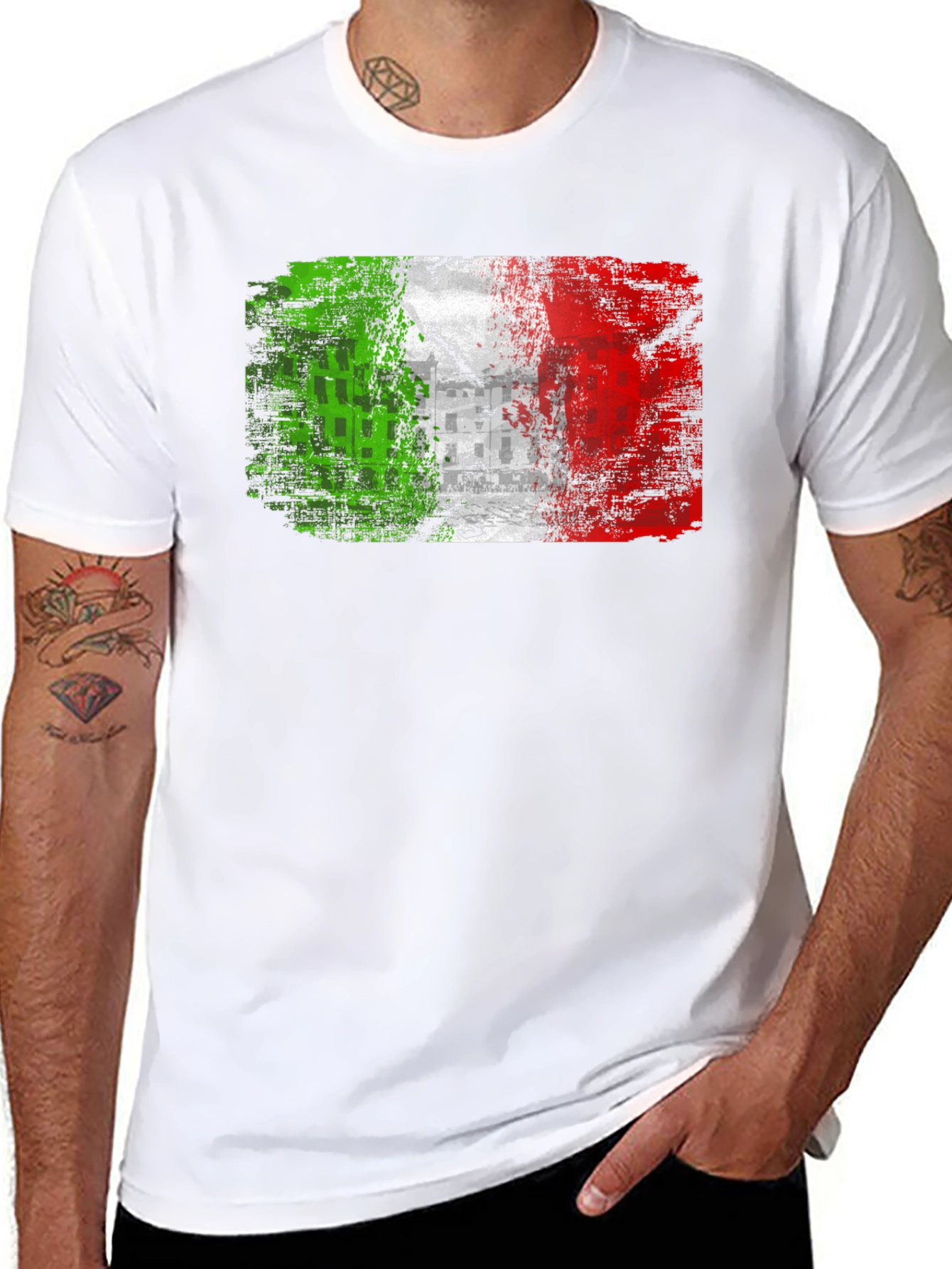 Italian Flag T-Shirt