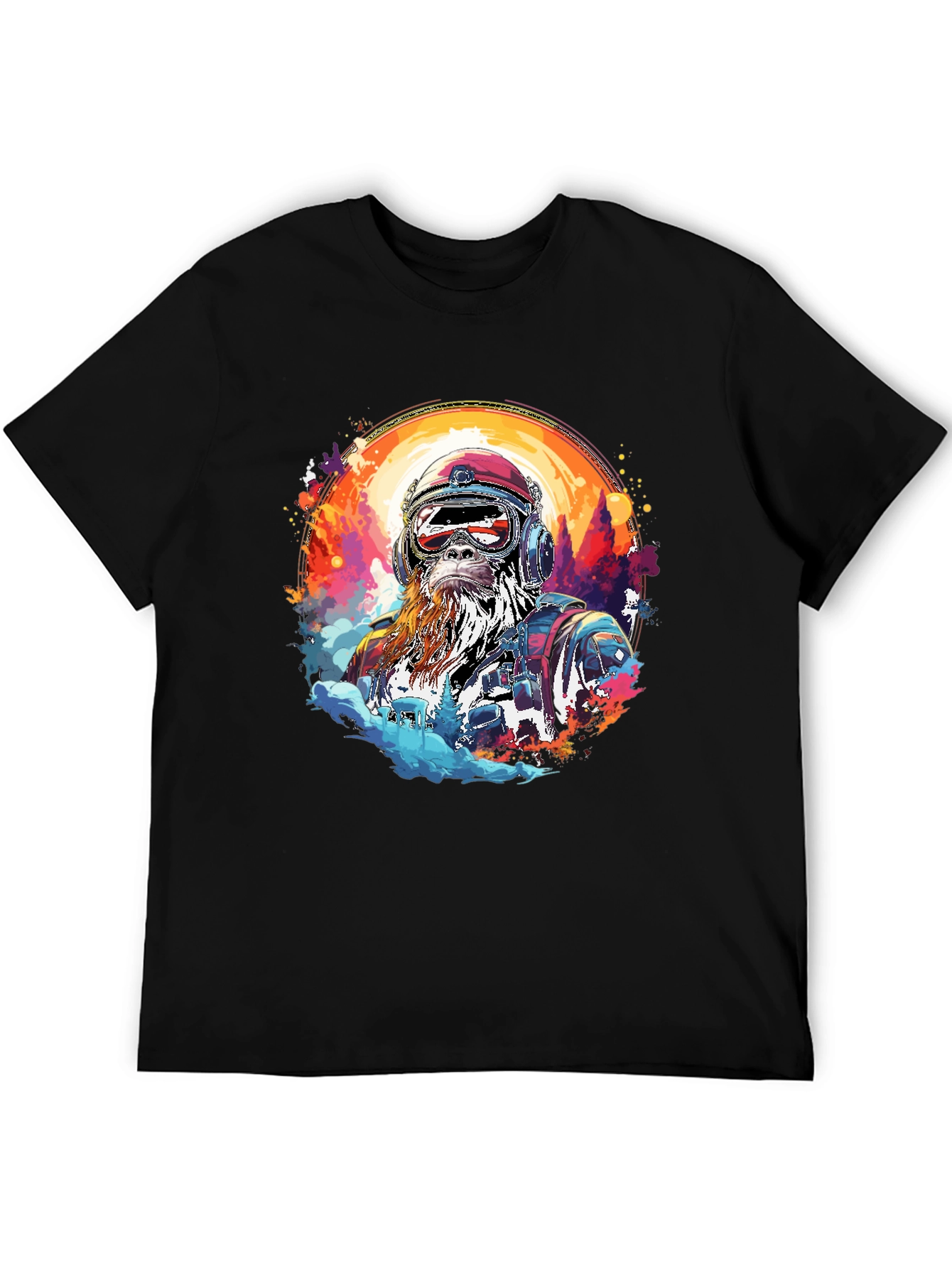 Retro Bigfoot Adventure Graphic Tee