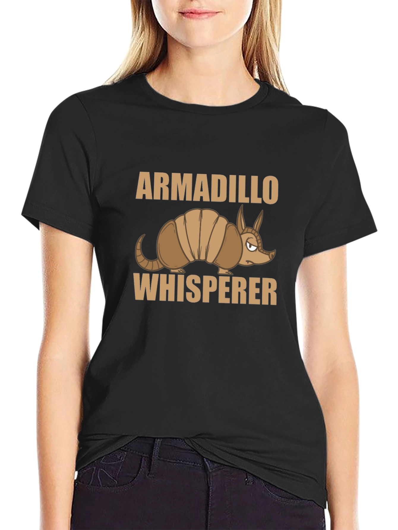 Armadillo Whisperer Graphic T-Shirt