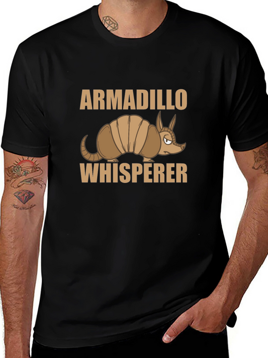 Armadillo Whisperer Graphic T-Shirt