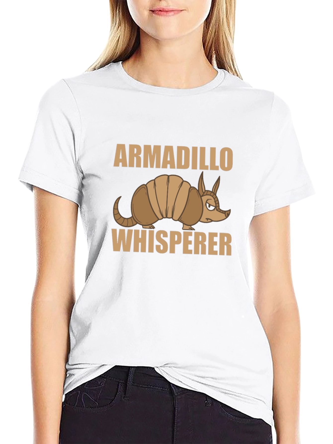 Armadillo Whisperer Graphic T-Shirt