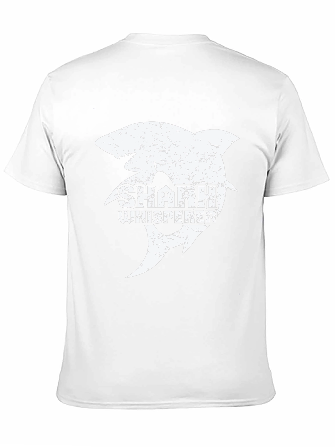 Shark Whisperer Graphic Tee - Black Cotton