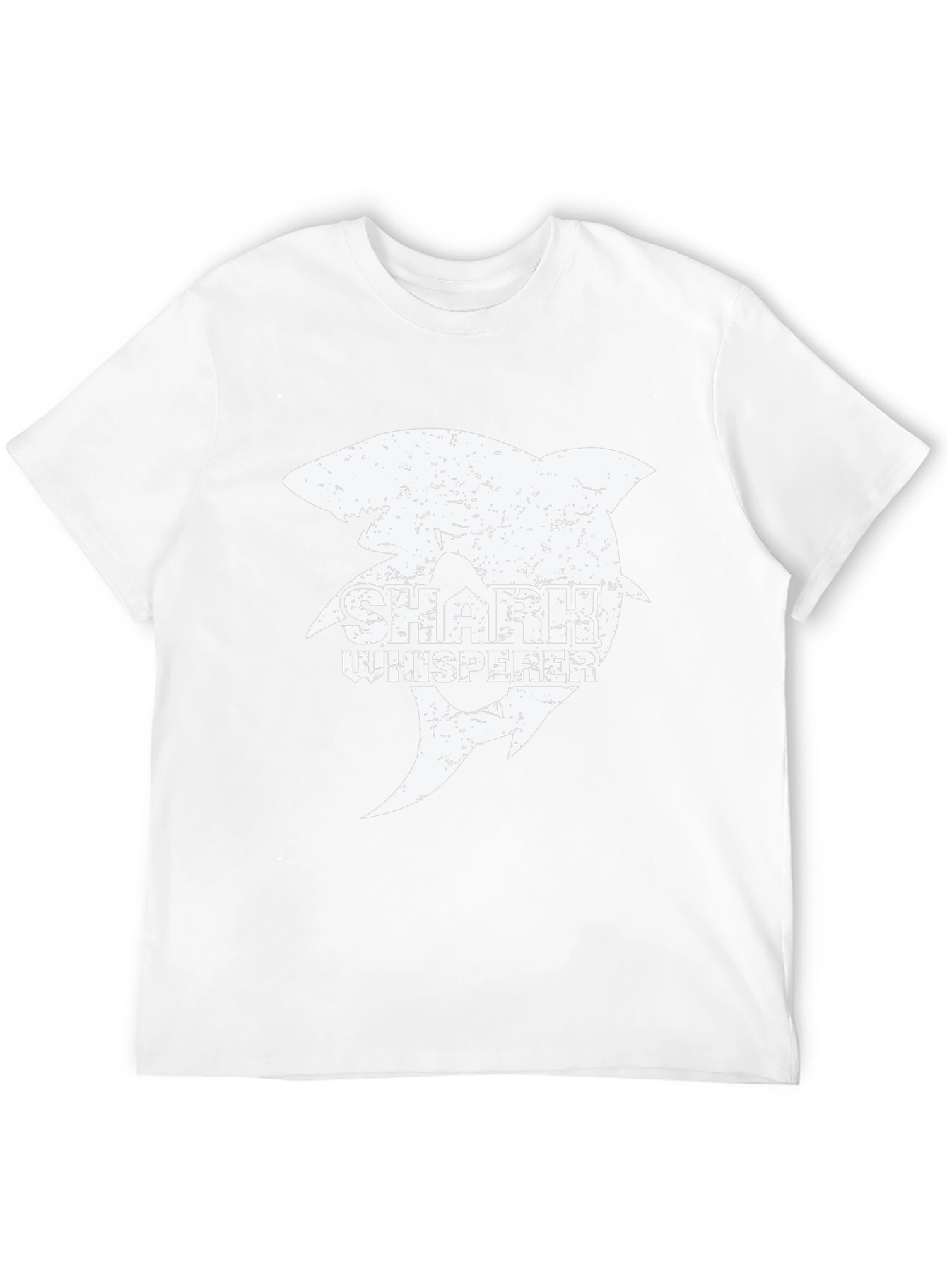 Shark Whisperer Graphic Tee - Black Cotton