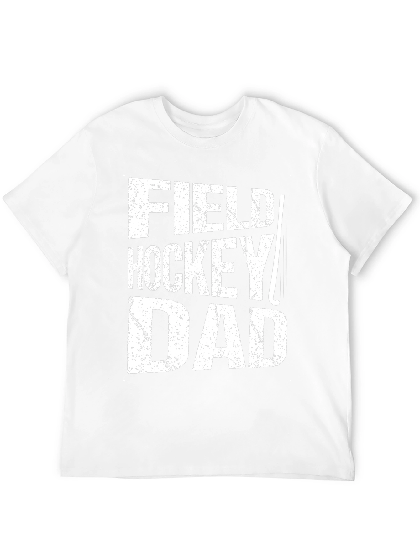 Field Hockey Dad Graphic Tee - Black Cotton T-Shirt