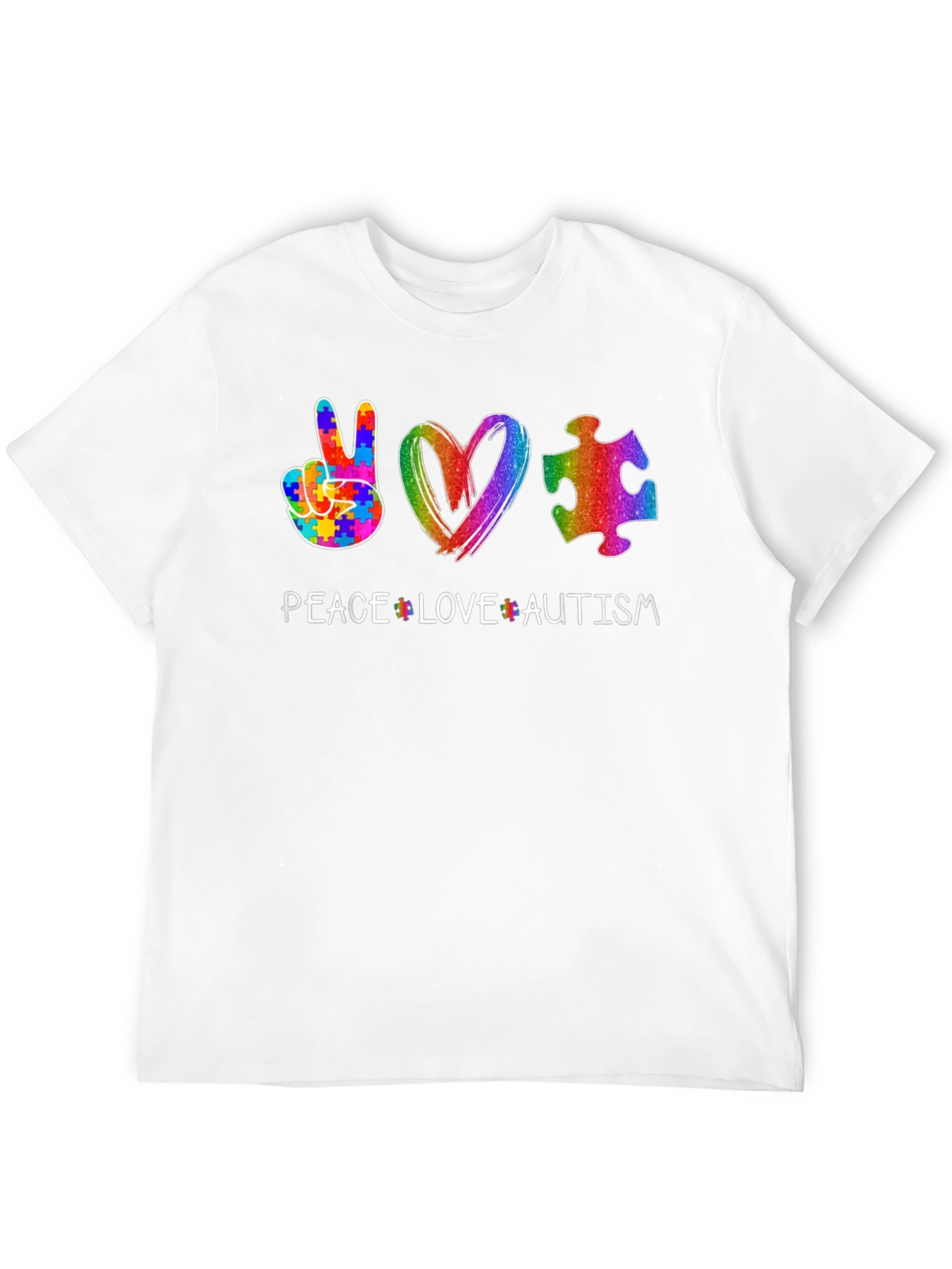 Peace Love Autism T-Shirt